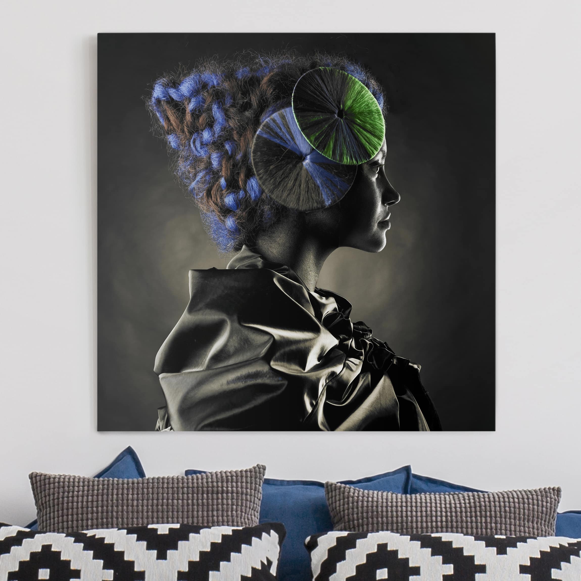 Leinwandbild Akt & Erotik Strange Lady