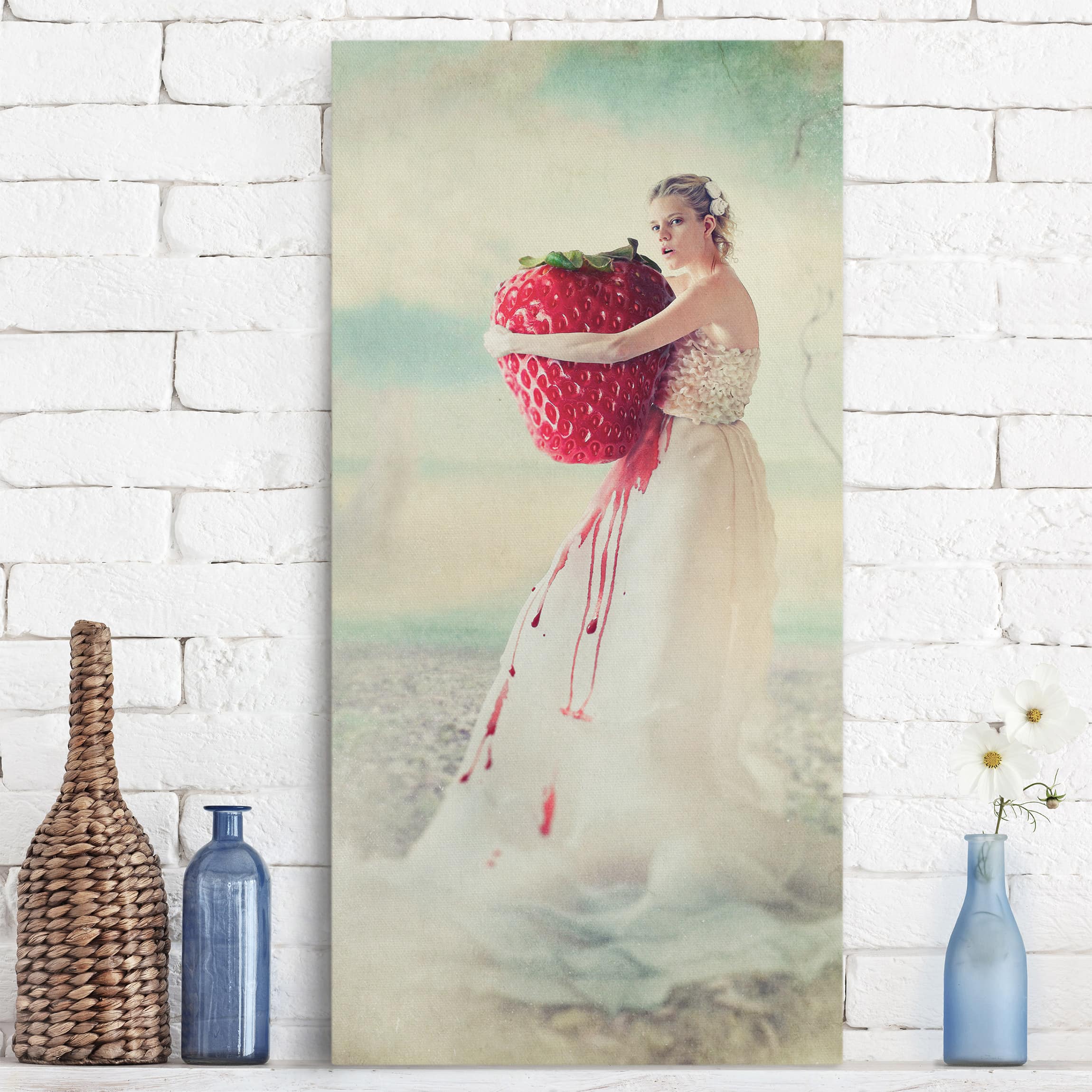 Leinwandbild Küche Strawberryprincess
