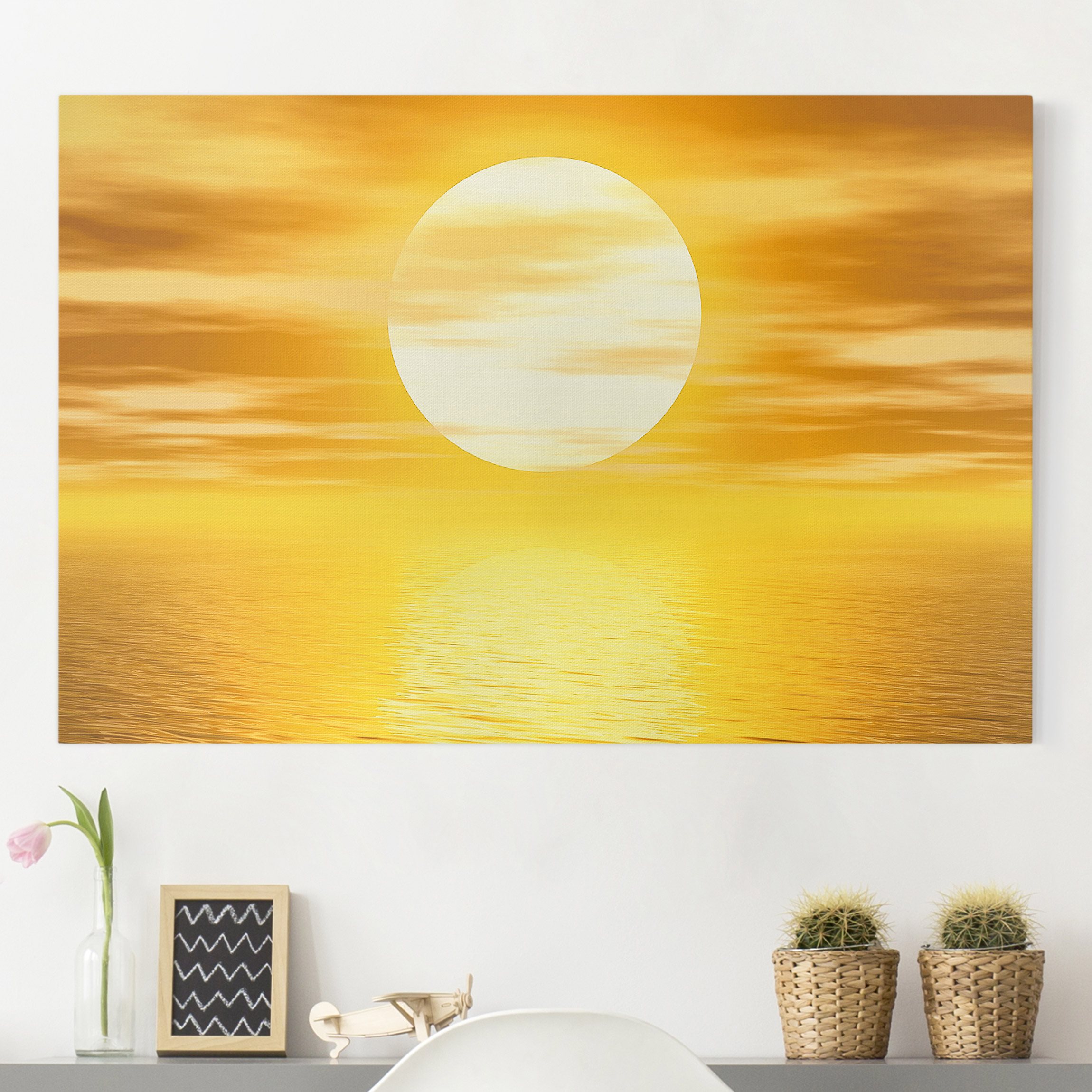 Leinwandbild - Querformat Summer Sun