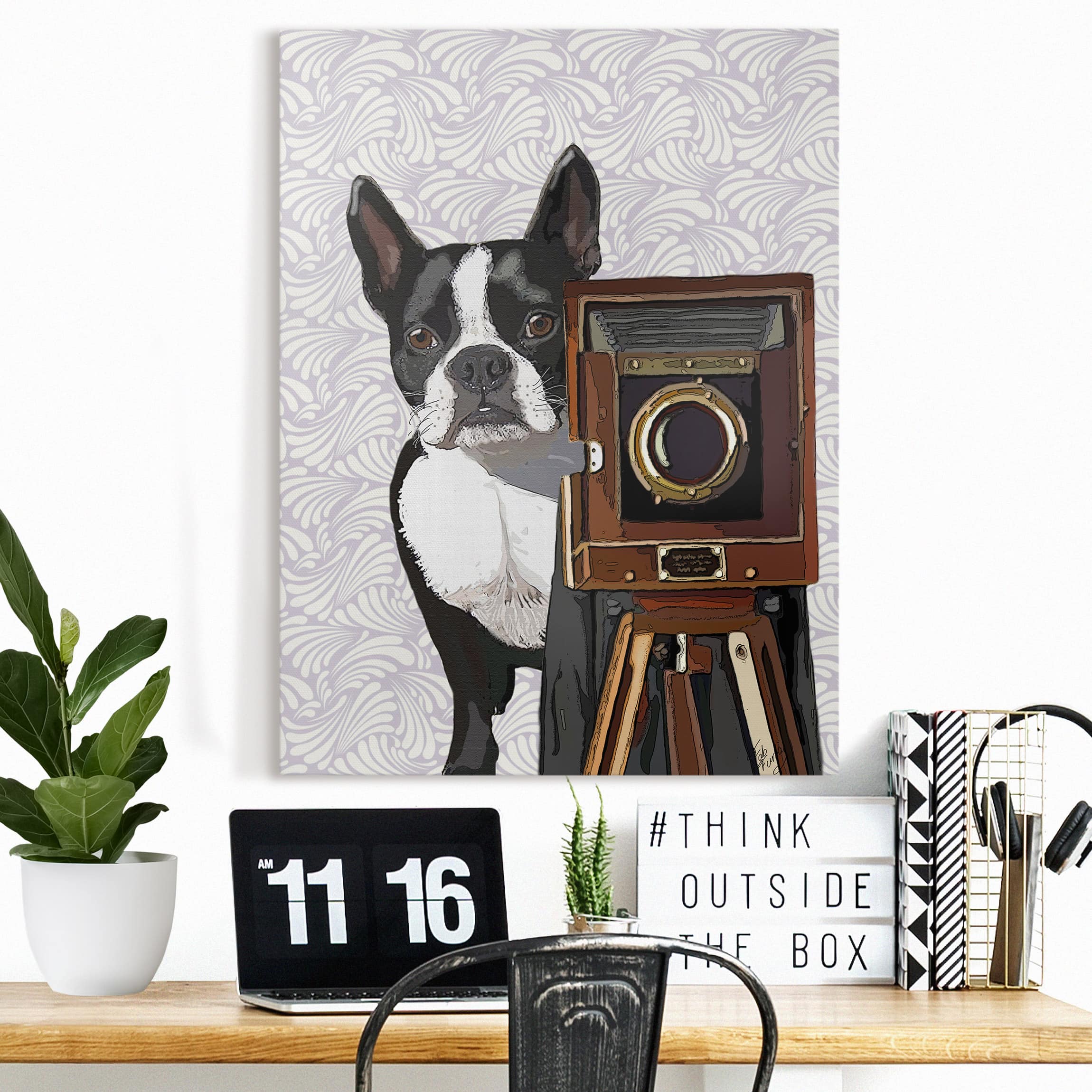 Leinwandbild Tiere Tierfotograf Terrier