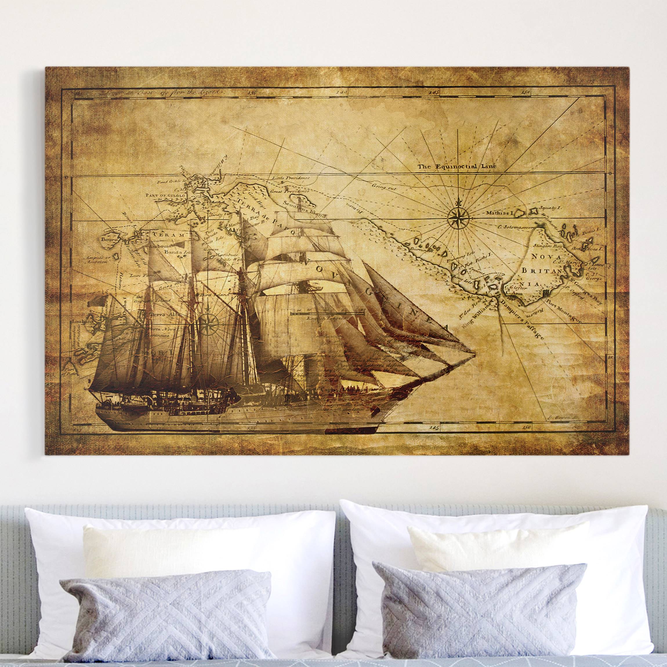 Leinwandbild - Querformat Time of Exploration