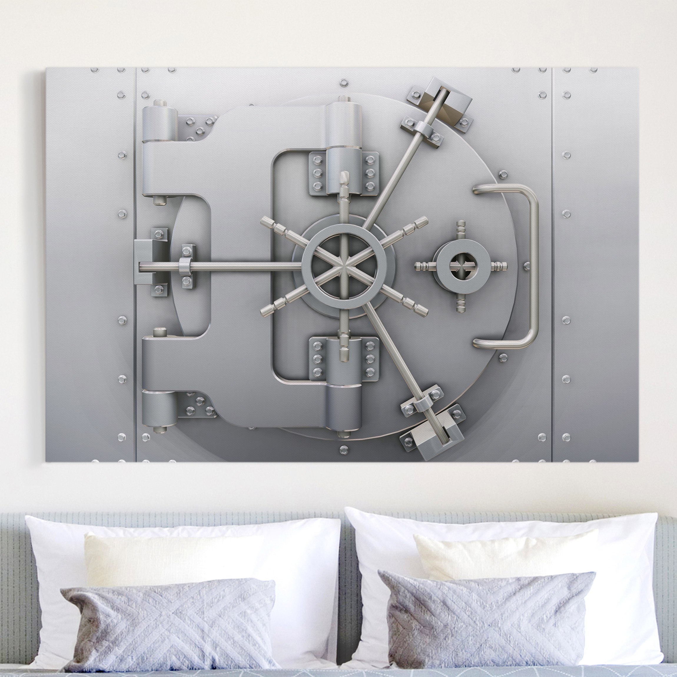 Leinwandbild - Querformat Tresor