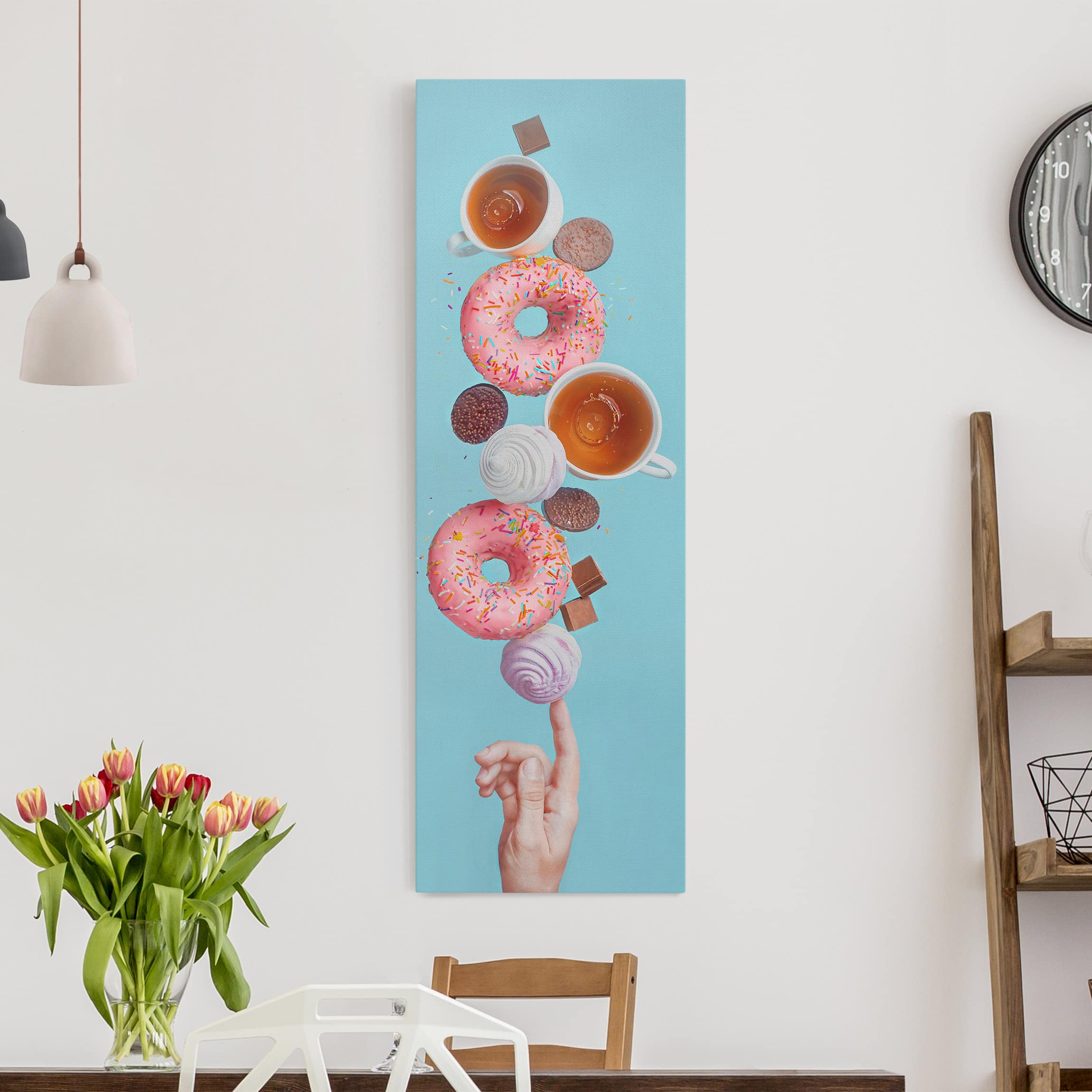 Leinwandbild Küche Weekend Donuts