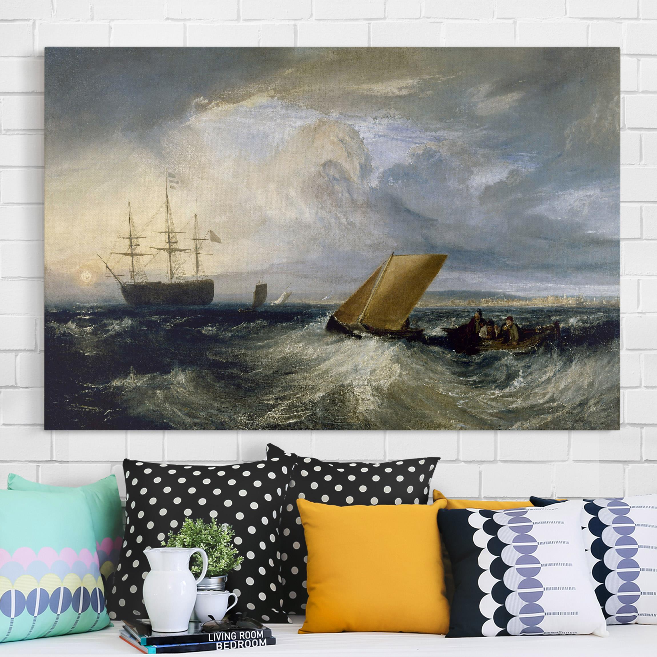 Leinwandbild Kunstdruck William Turner - Sheerness