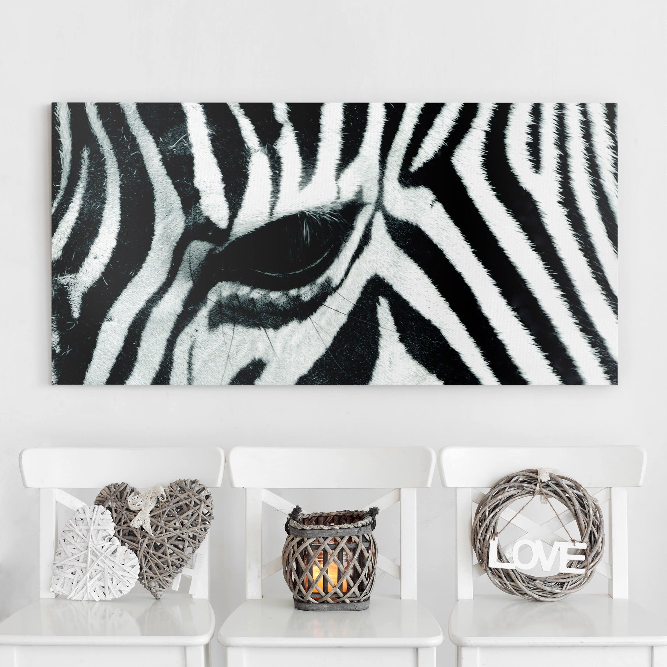 Leinwandbild Tiere Zebra Crossing No.4