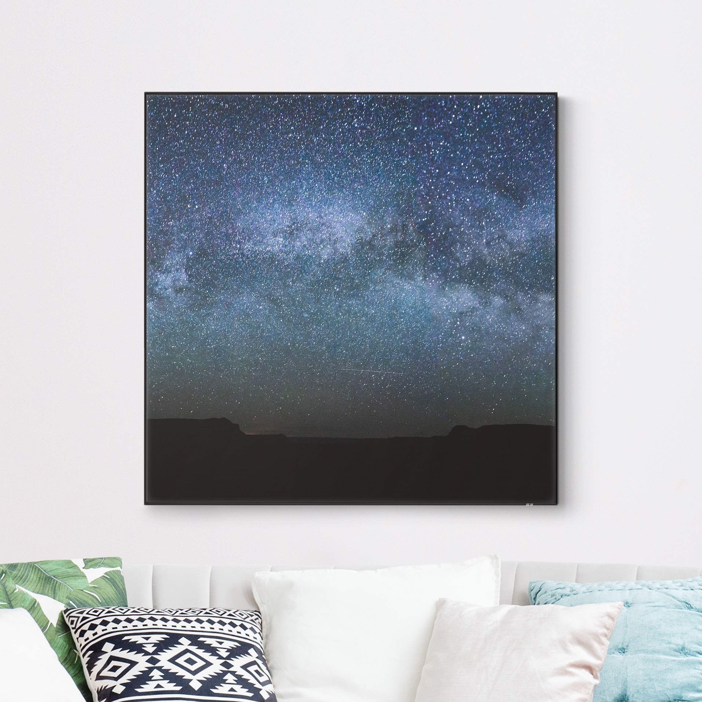 Wechselbild Leuchten des Sternenhimmels