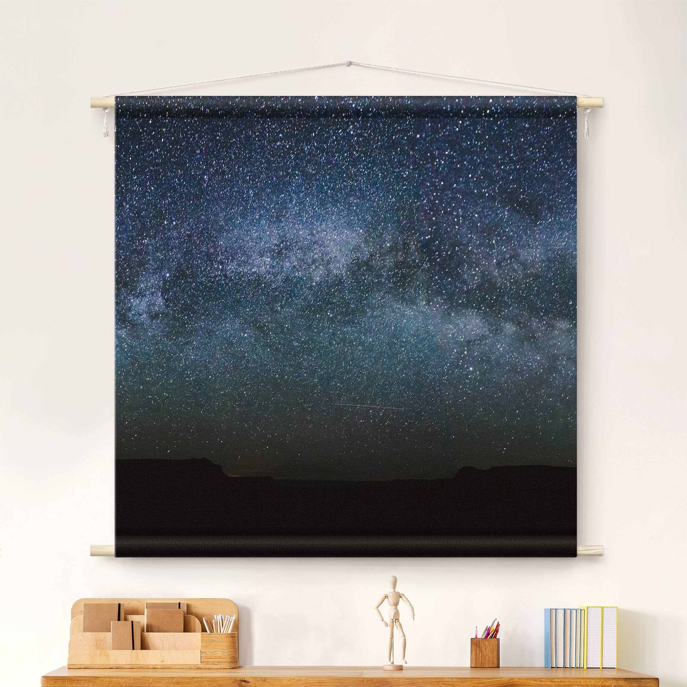 Wandteppich Leuchten des Sternenhimmels