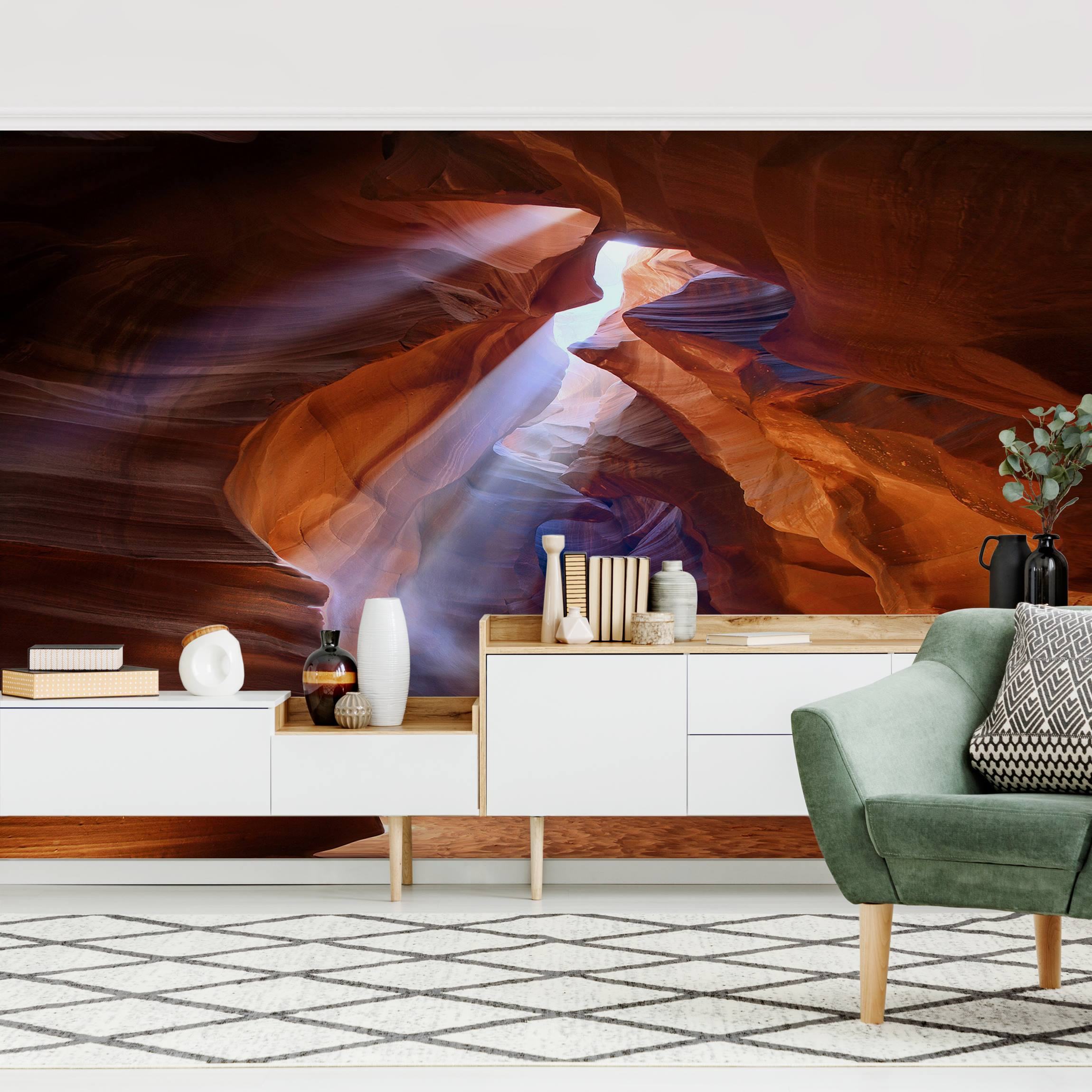 Fototapete Lichtspiel im Antelope Canyon