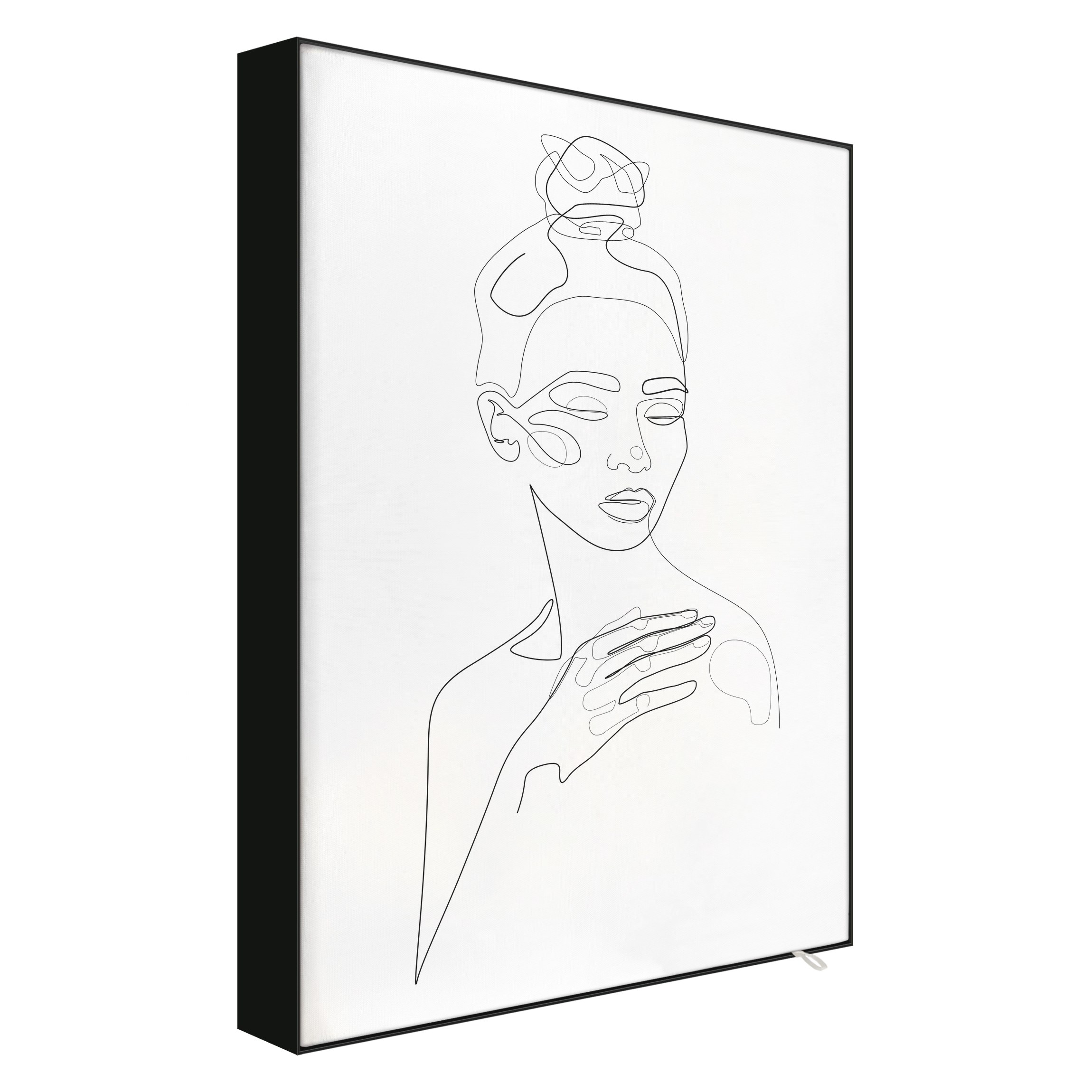 Wechselbild Line Art Portraits - Messy Beauty