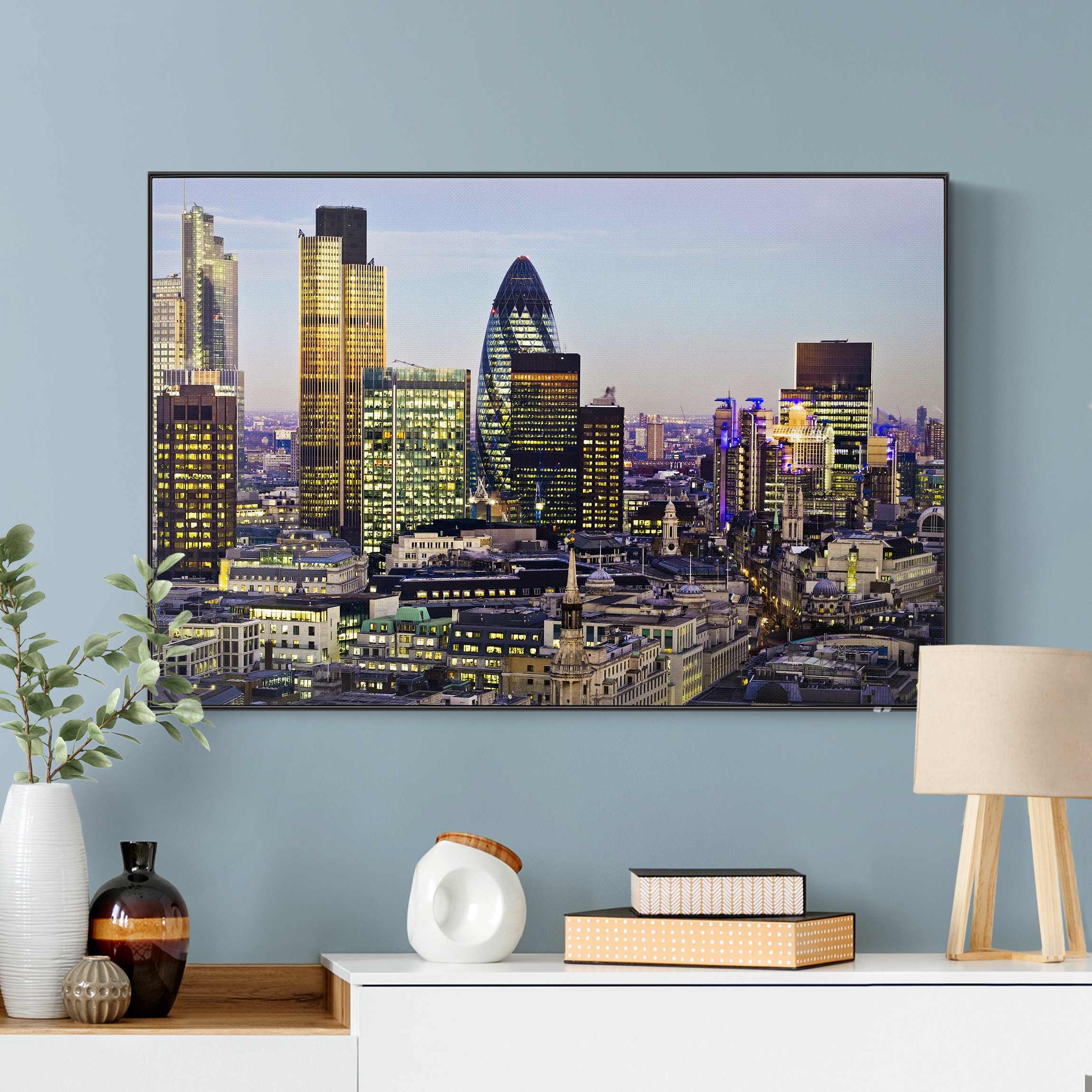 Akustik-Wechselbild London City