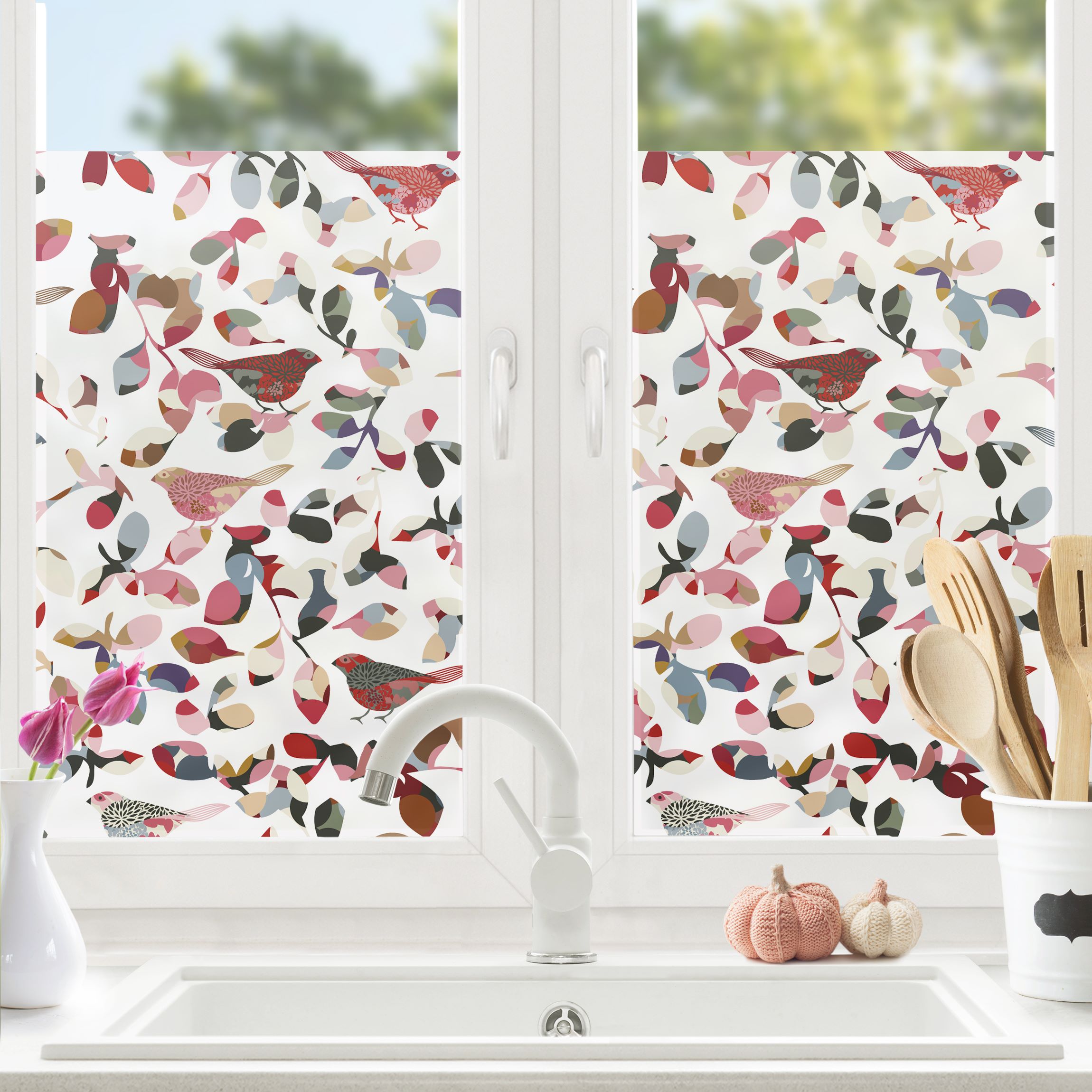 Fensterfolie Muster & Textur Look Closer