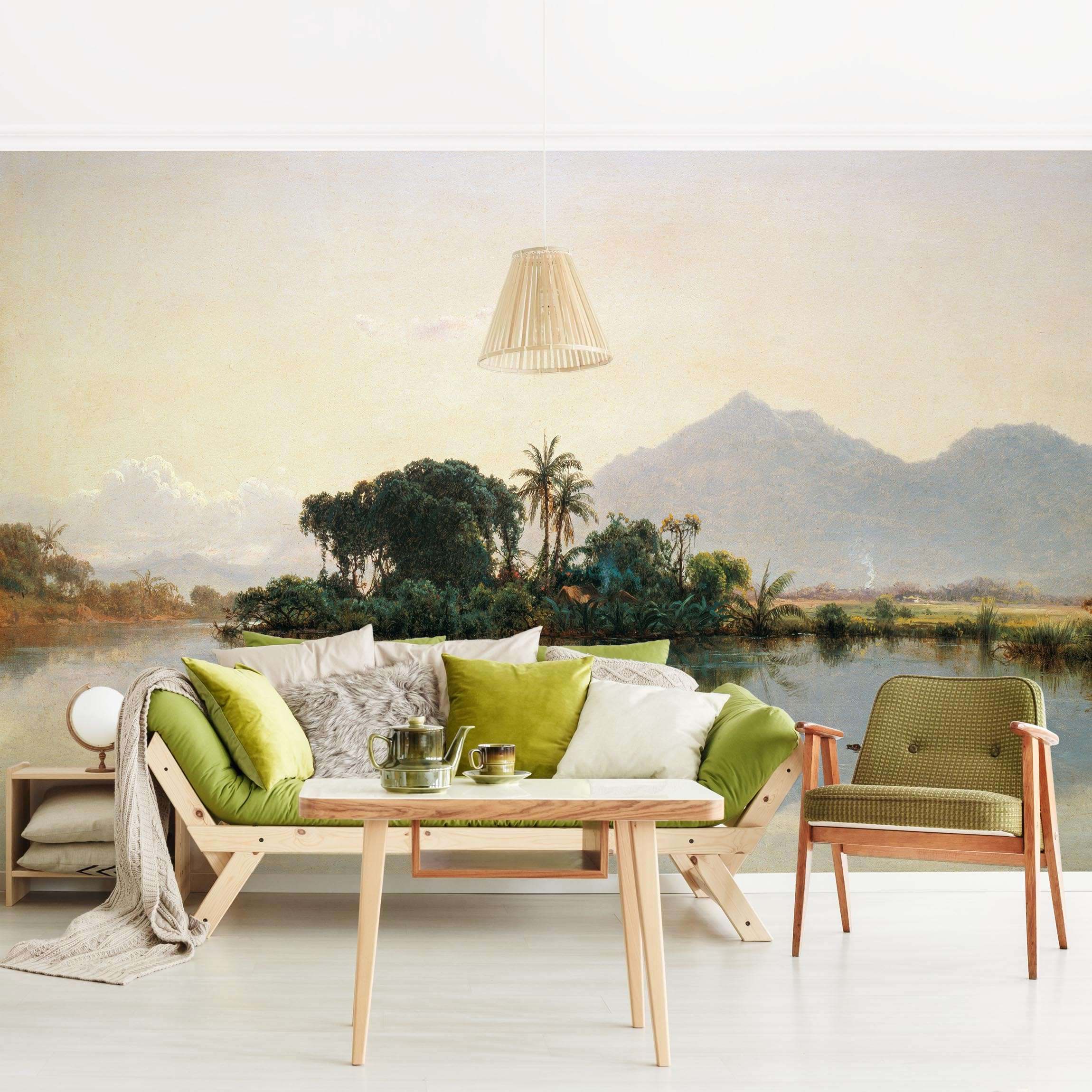 Fototapete Louis Remy Mignot - Landschaft am Orinoco