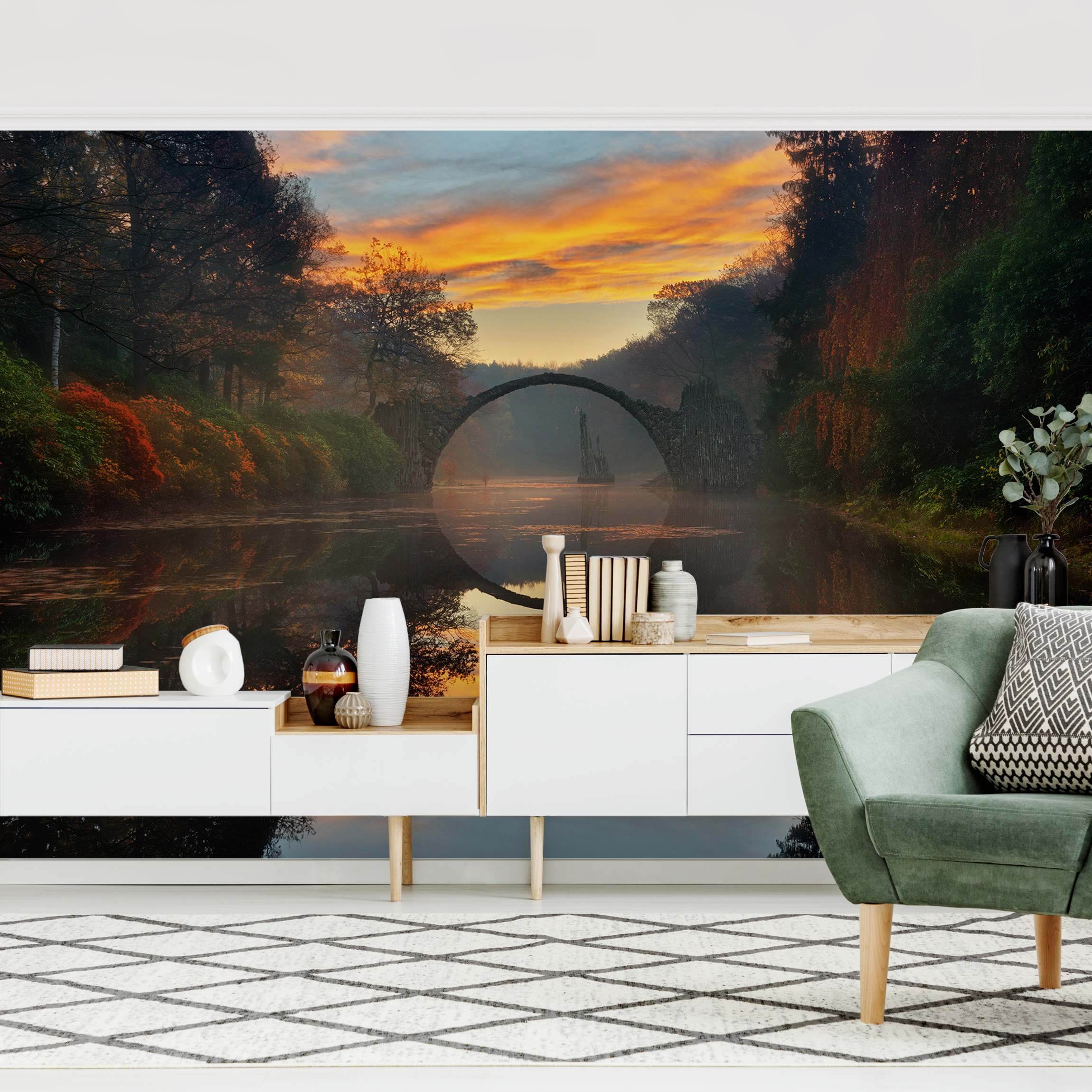 Fototapete Märchenbrücke