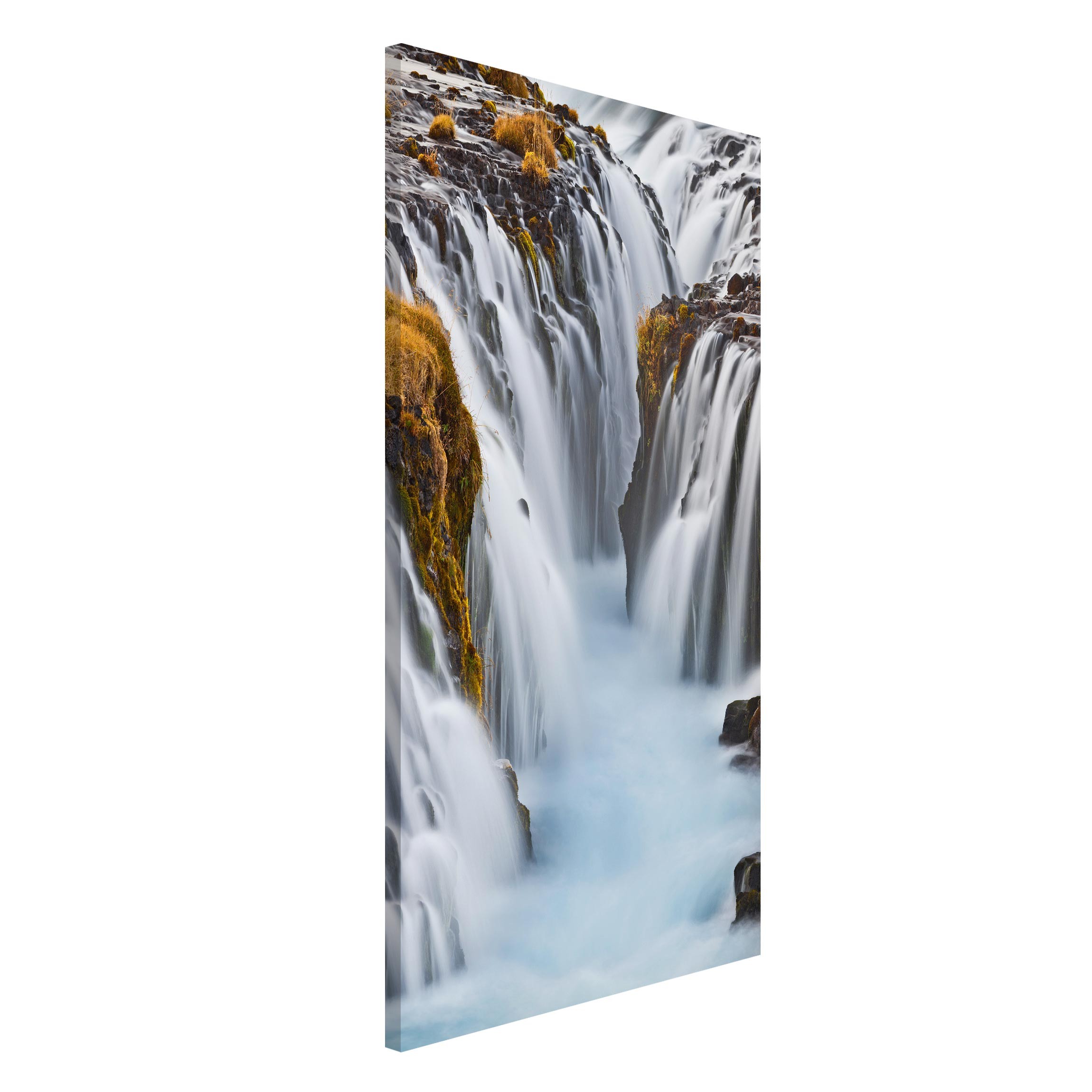 Magnettafel Brúarfoss Wasserfall in Island