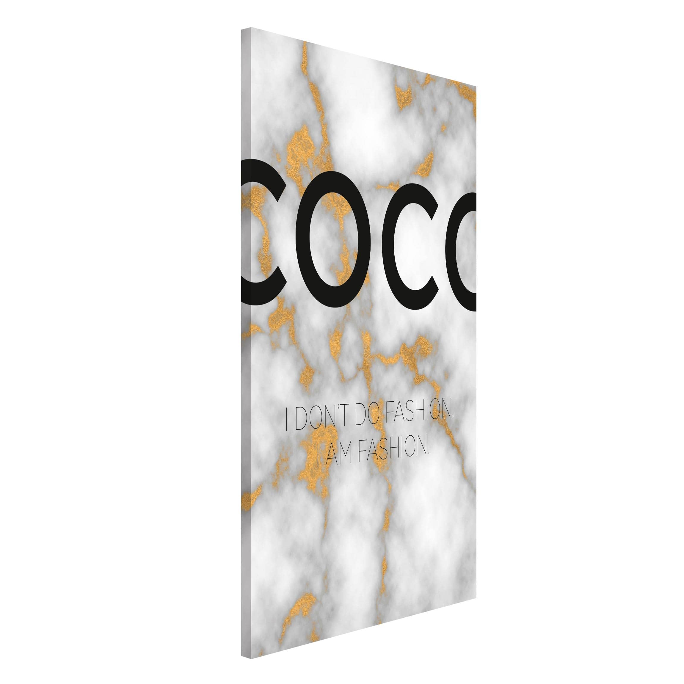 Magnettafel Coco - I don't do fashion
