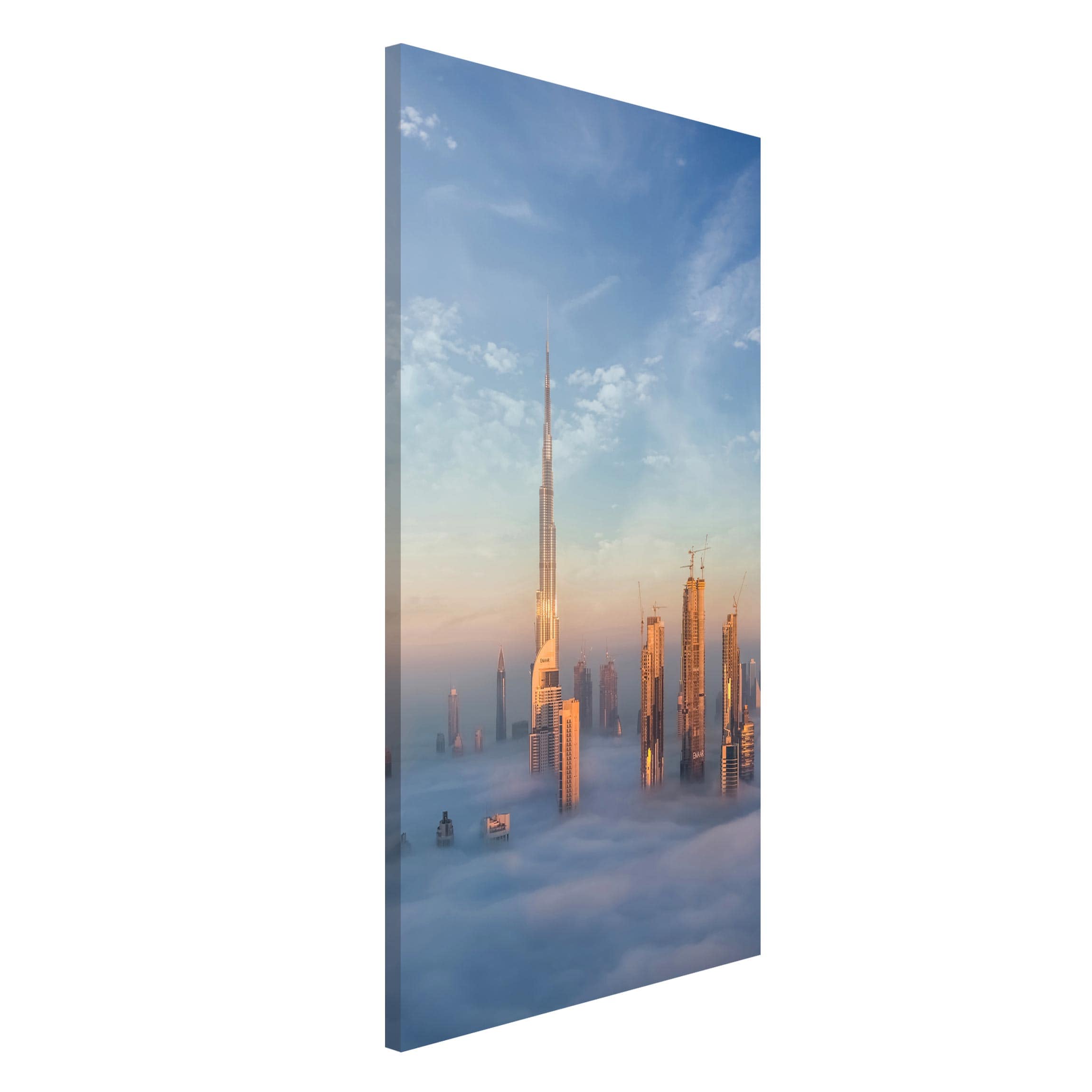 Magnettafel - Hochformat 3:4 Dubai über den Wolken