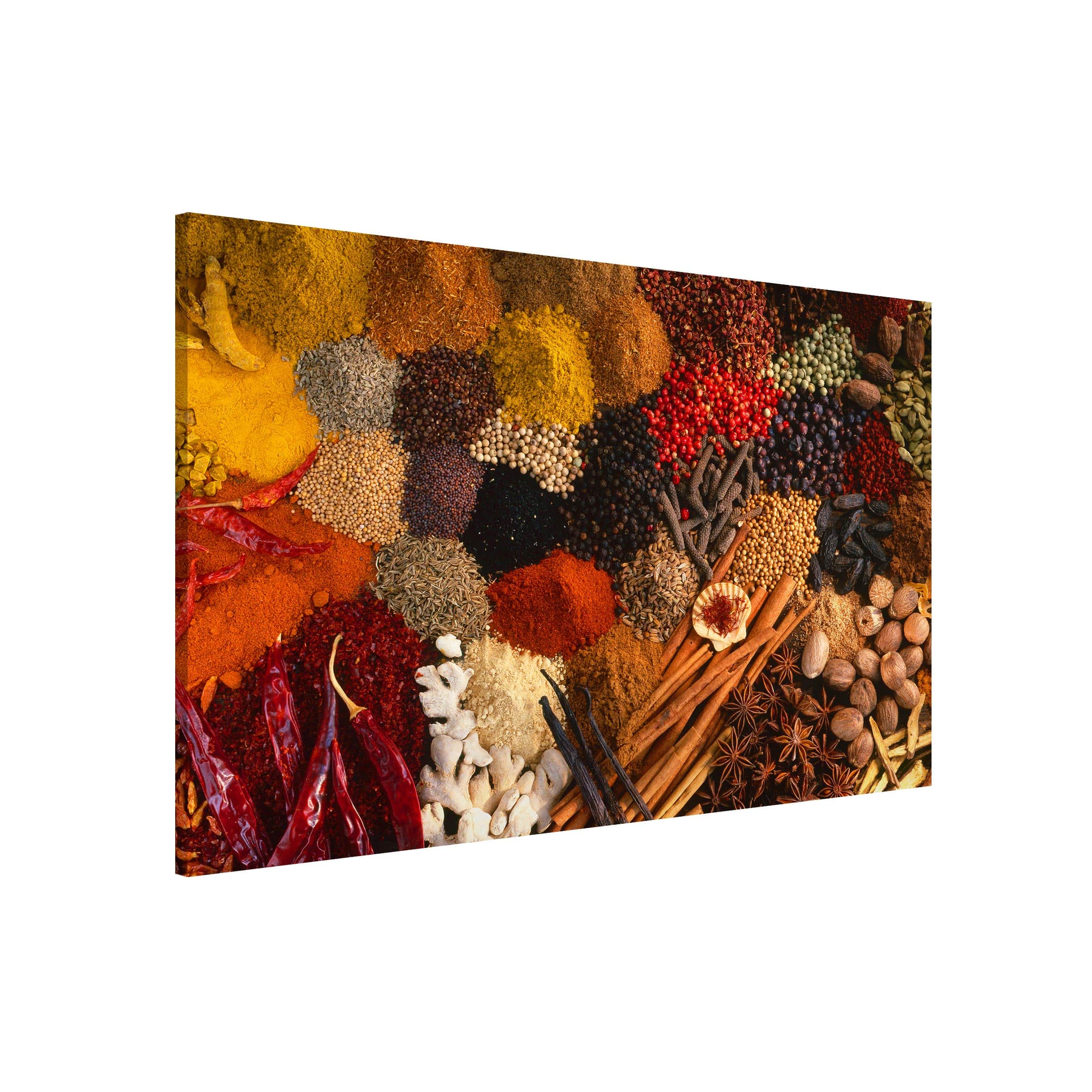 Magnettafel - Querformat 3:2 Exotische Gewürze