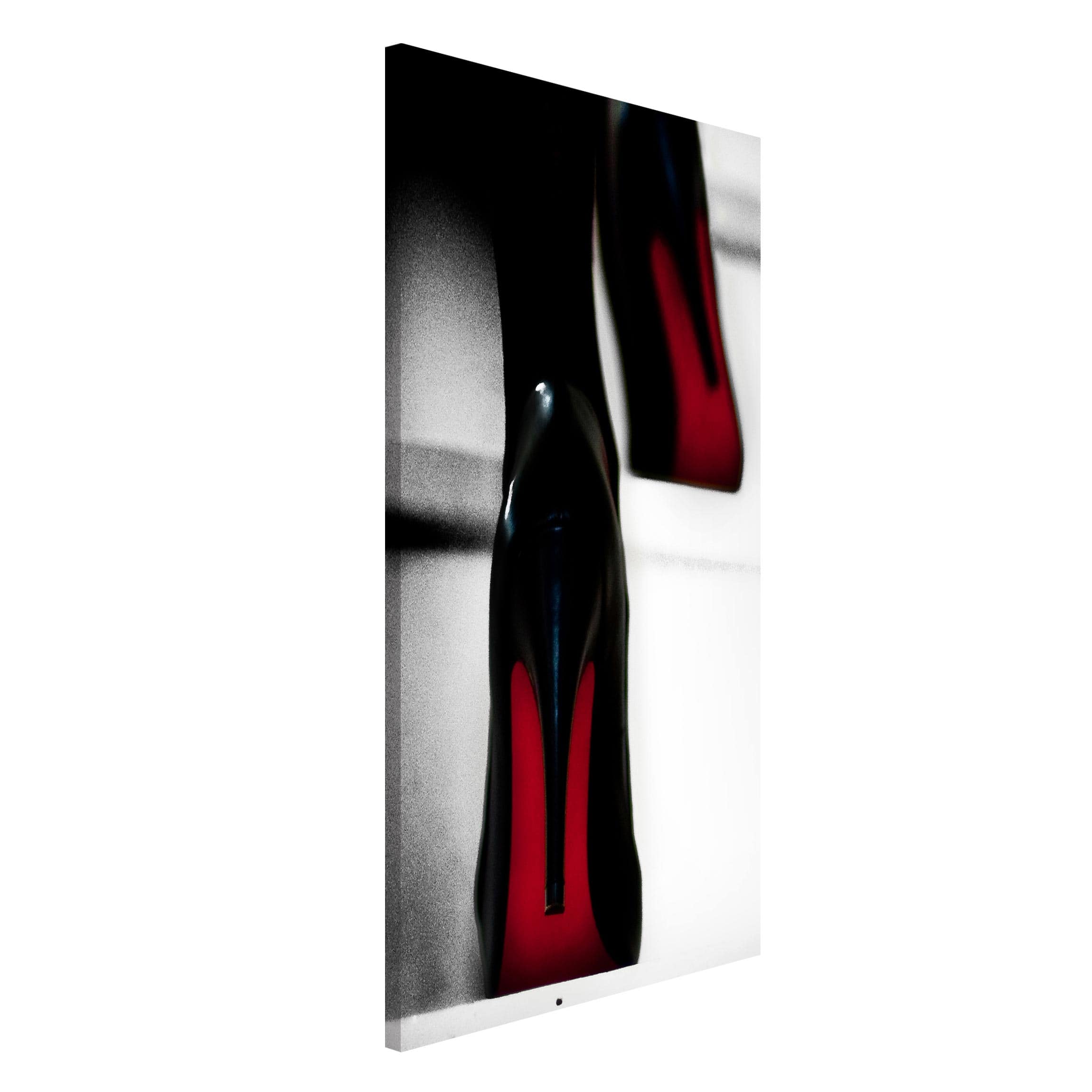 Magnettafel - Hochformat 3:4 High Heels in Rot