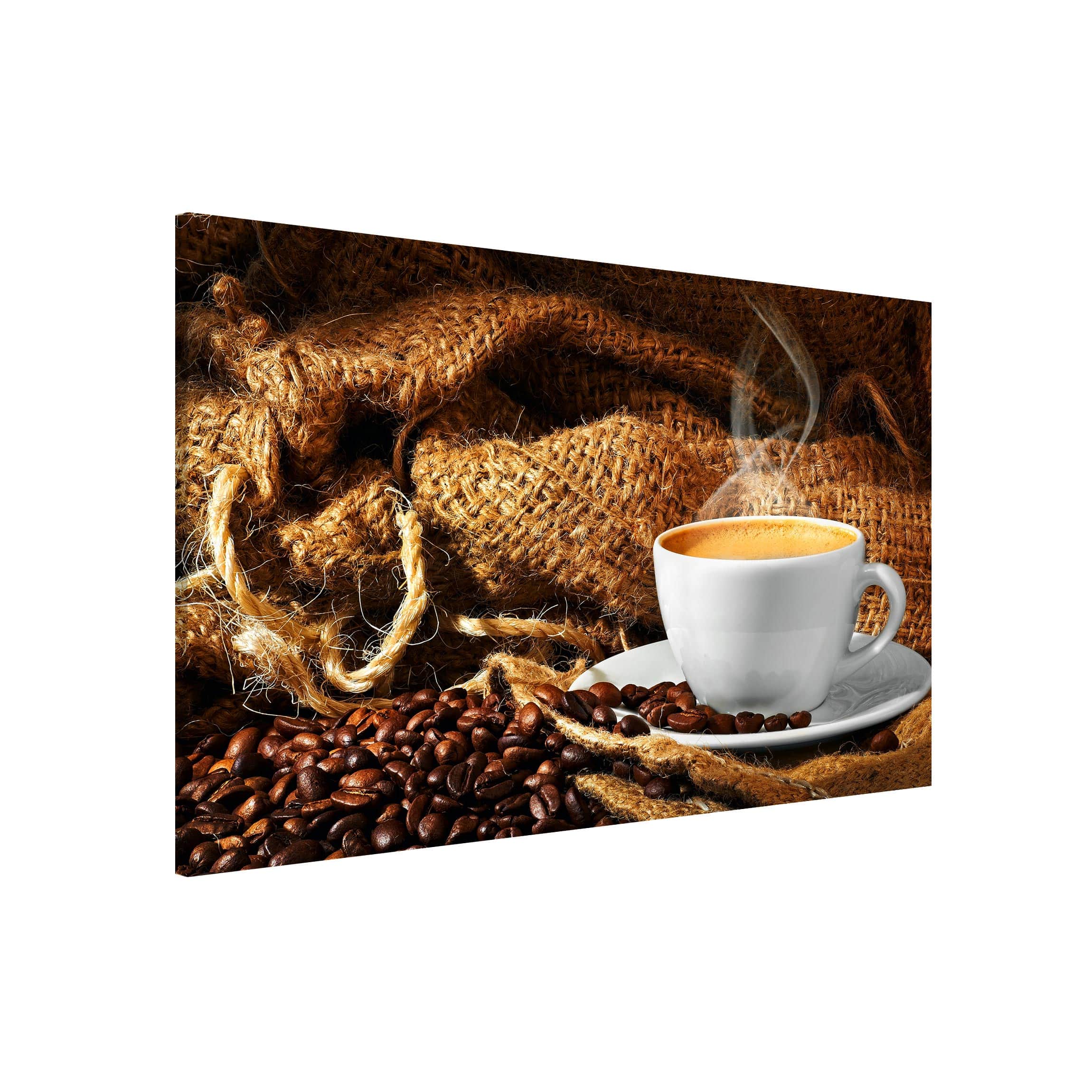 Magnettafel - Querformat 3:2 Kaffee am Morgen