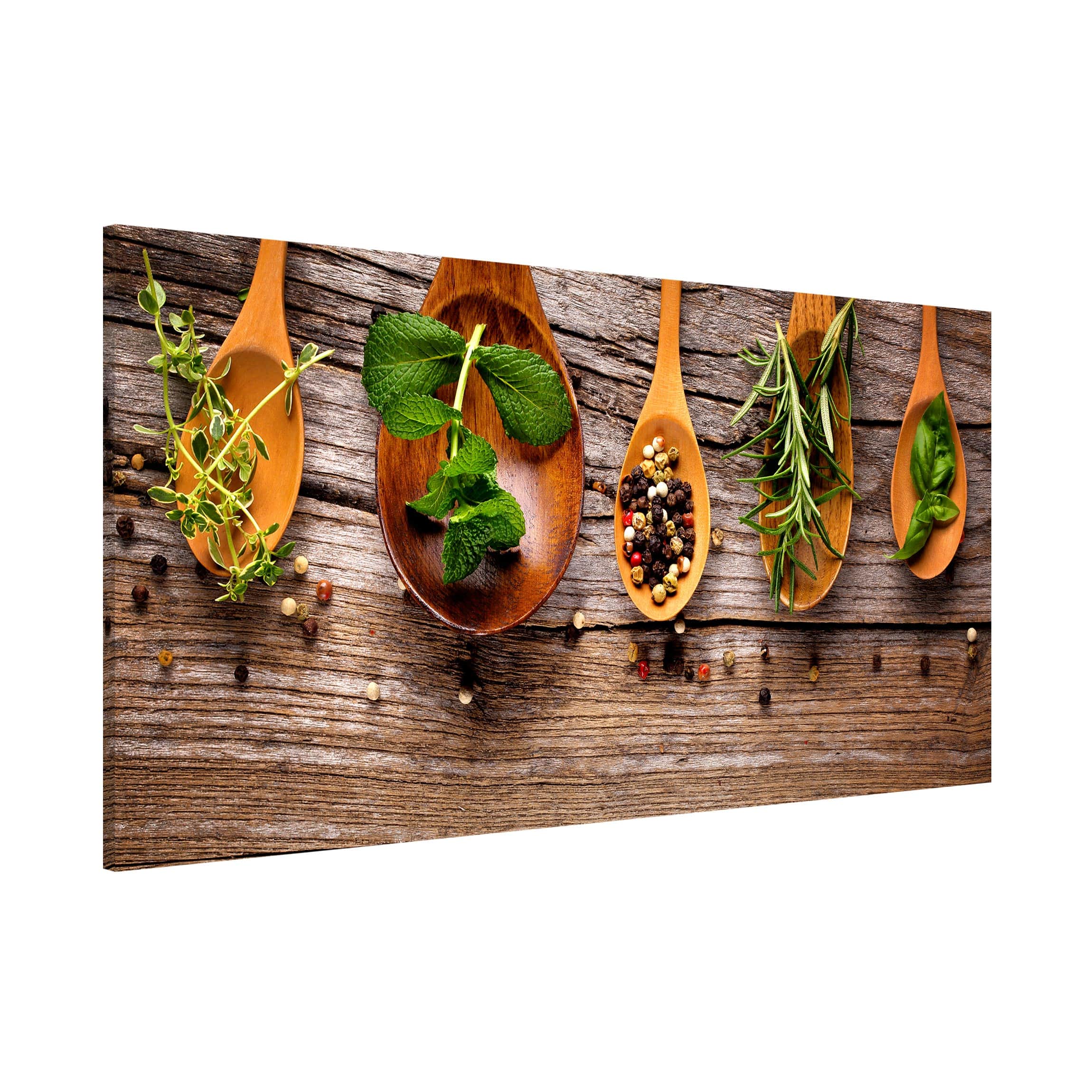 Magnettafel - Querformat 2:1 Kräuter und Gewürze