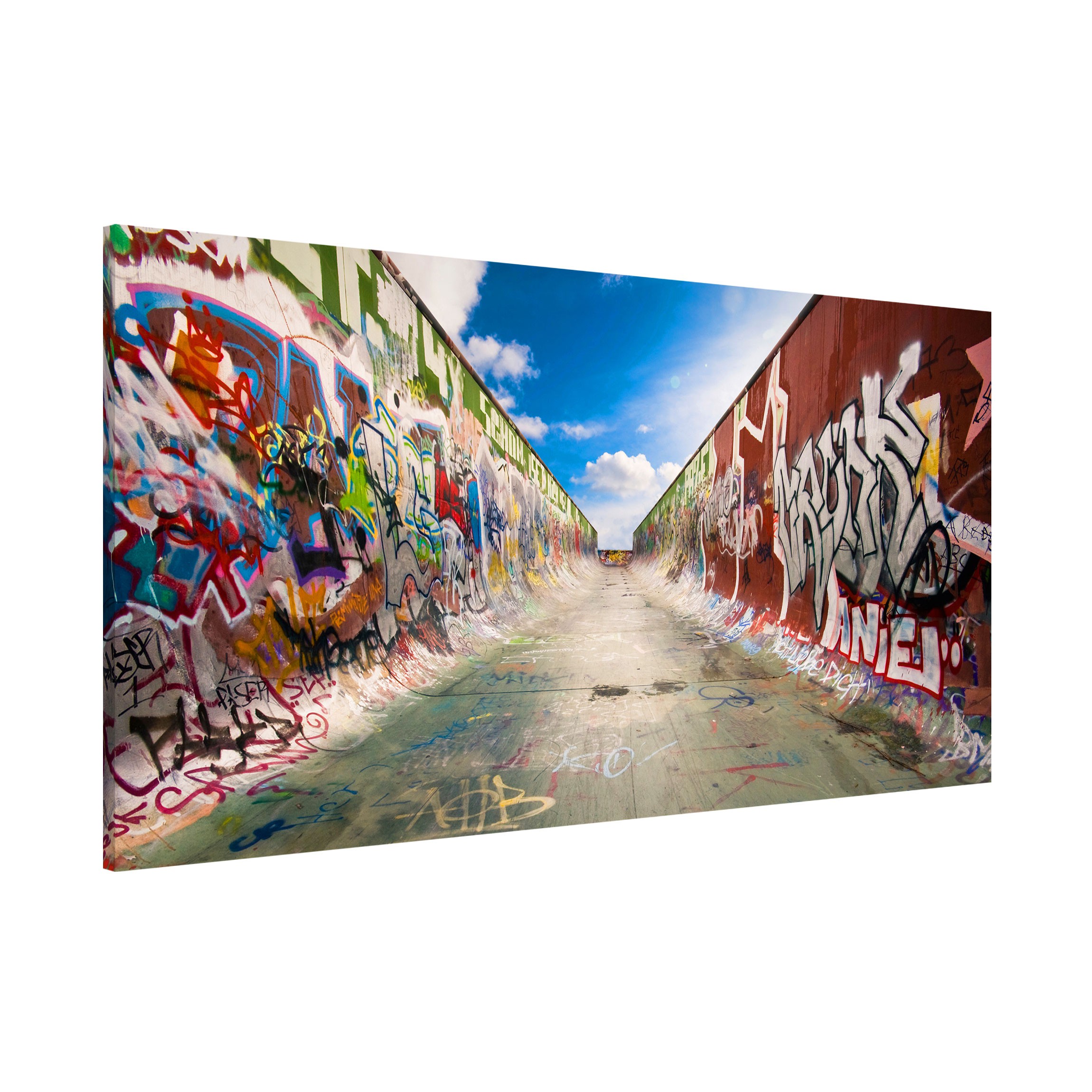 Magnettafel Skate Graffiti