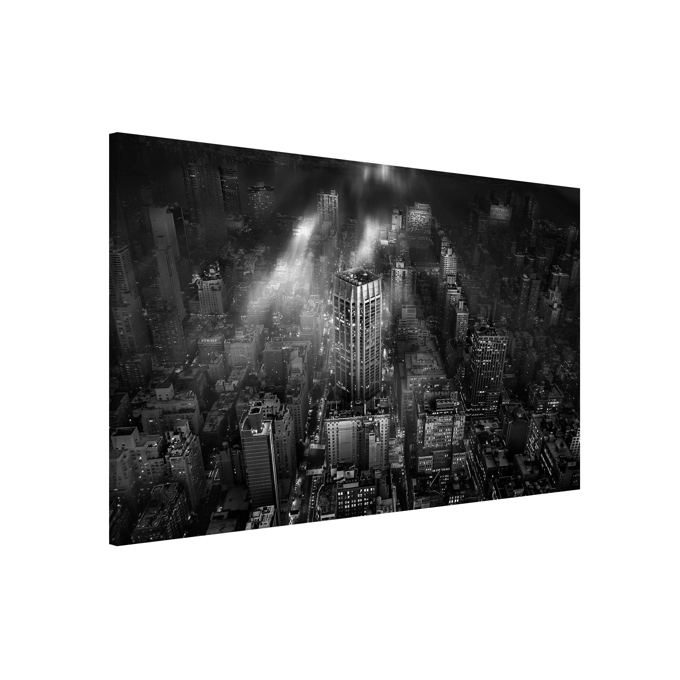 Magnettafel - Querformat 3:2 Sonnenlicht über New York City