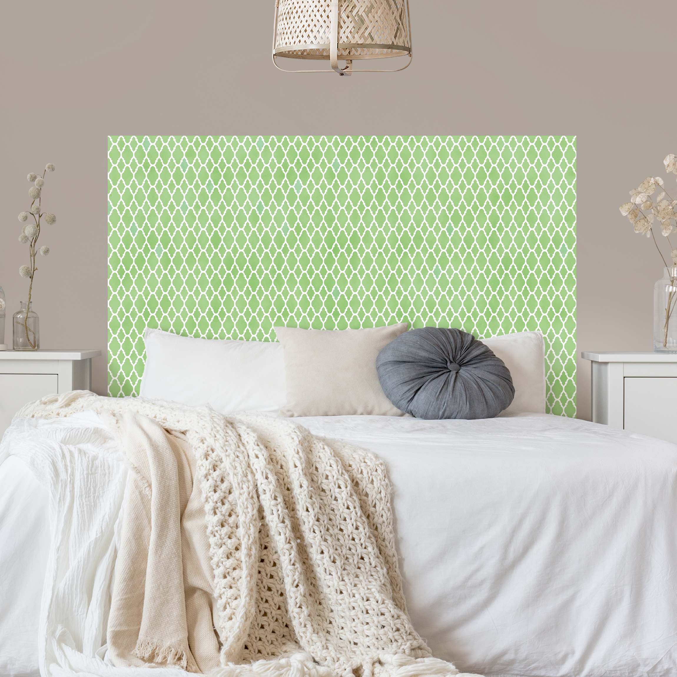 Kopfteil Bett Marokkanisches Waben Muster