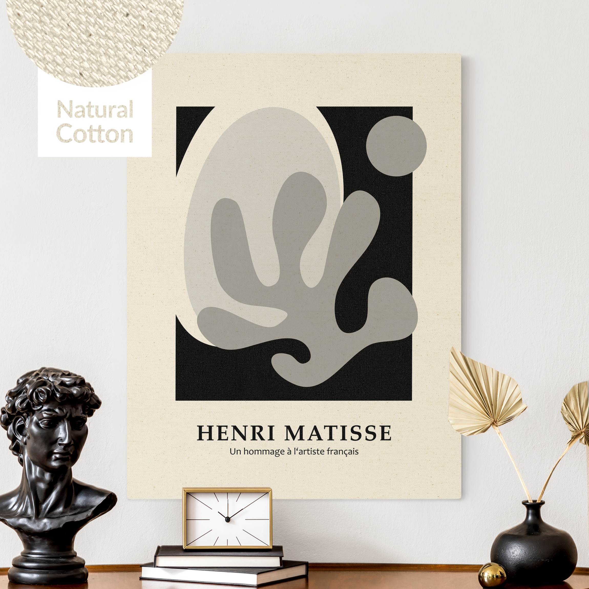 Leinwandbild auf Canvas Natural Matisse Hommage - Balance
