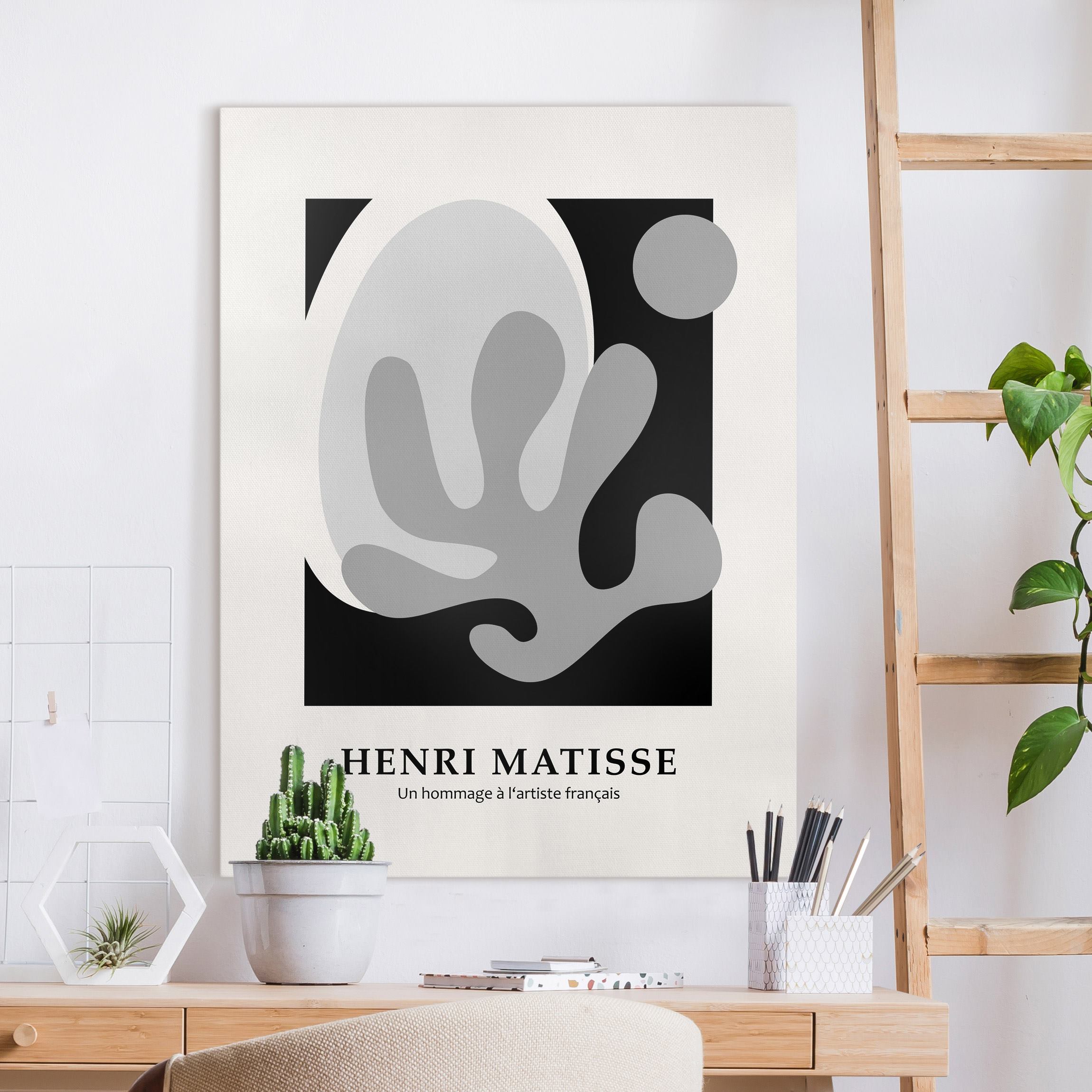 Leinwandbild Matisse Hommage - Balance