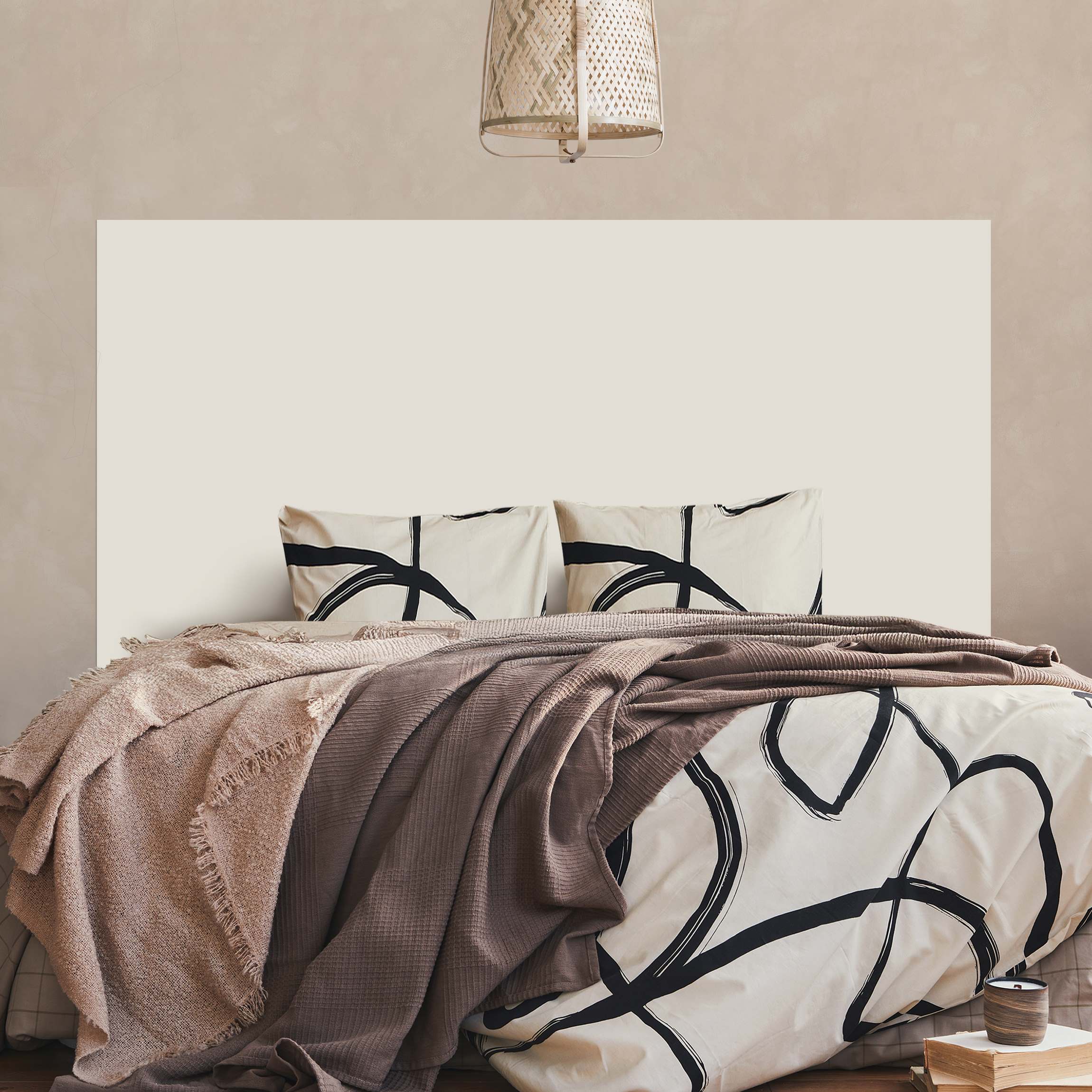 Kopfteil Bett Meersand