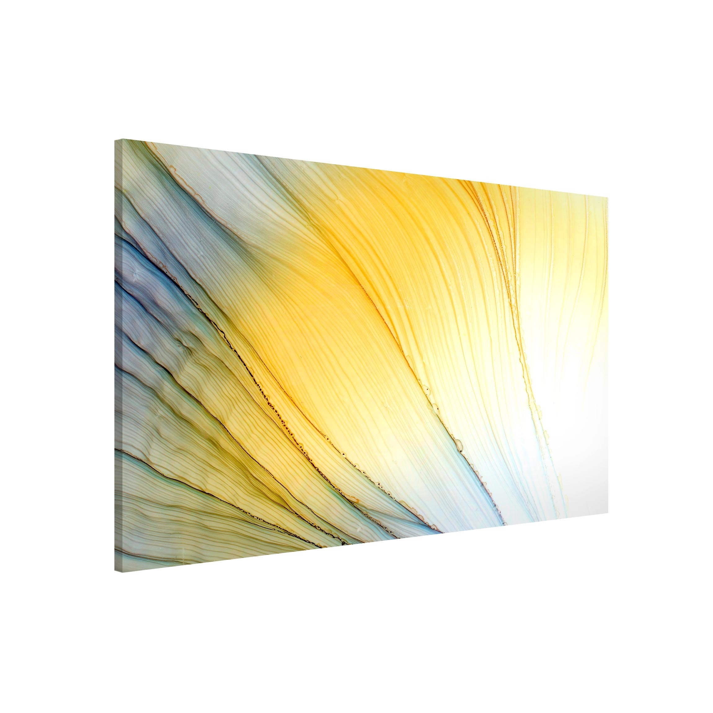 Magnettafel Melierter Farbtanz in Honig