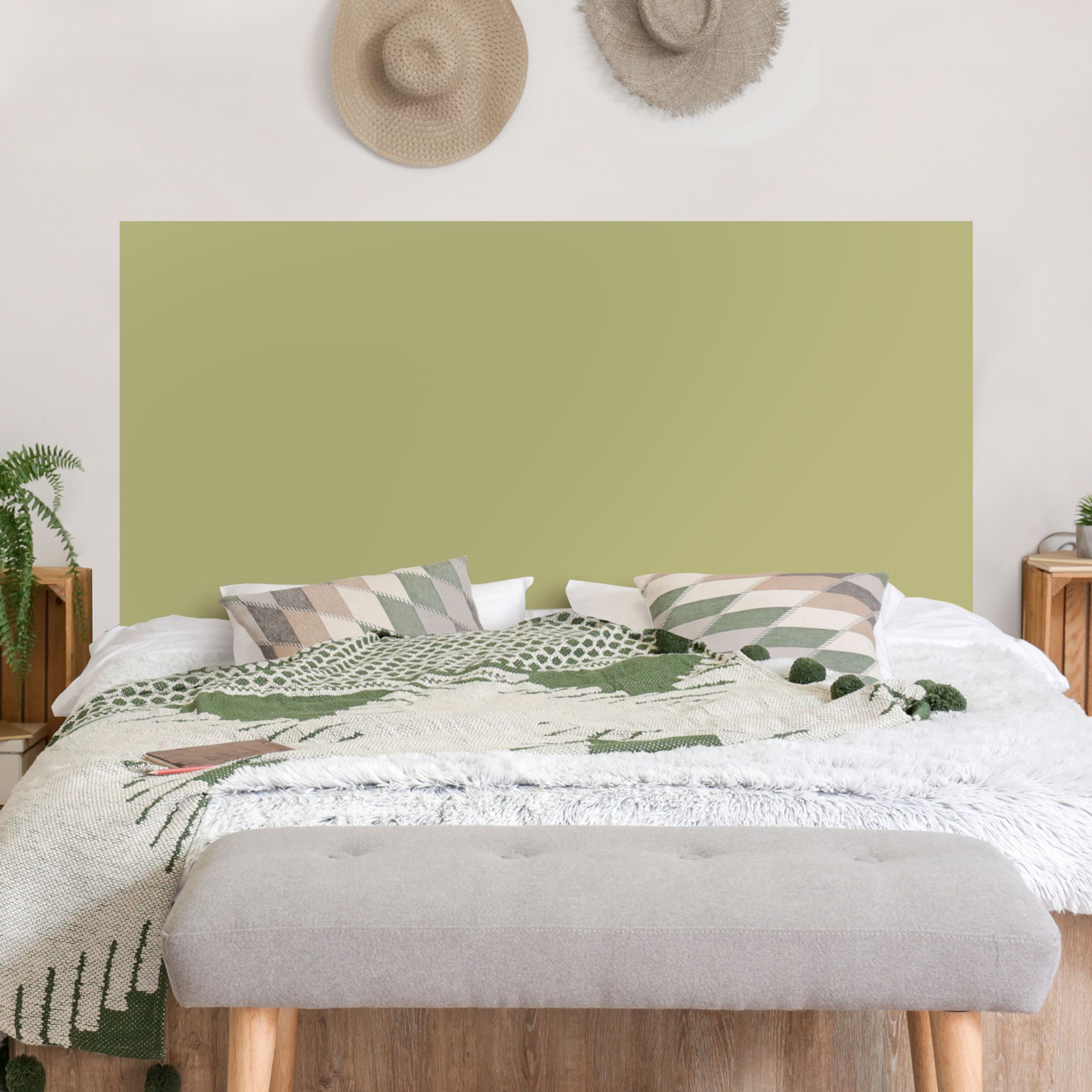 Kopfteil Bett Mellow Matcha