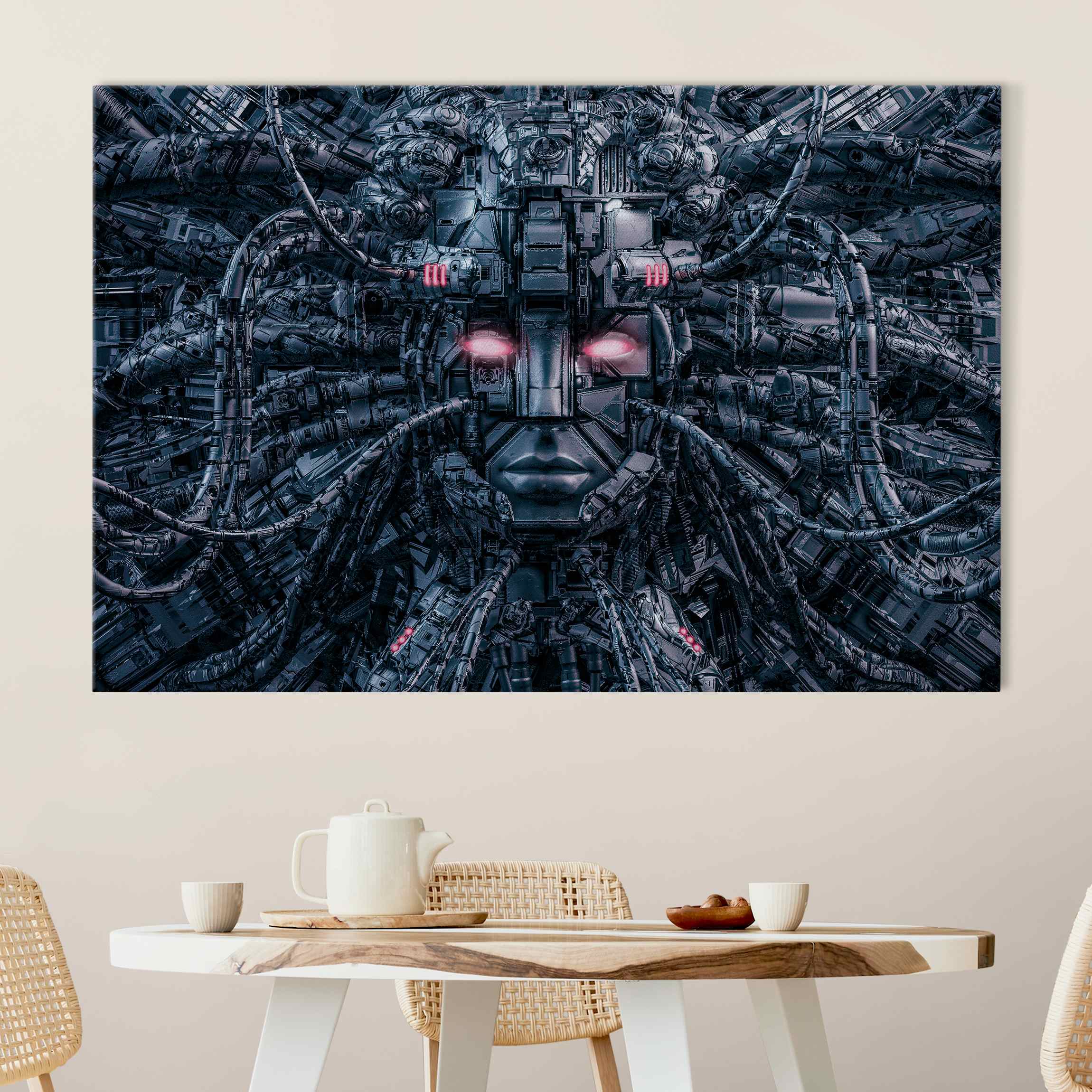 Akustikbild Menschliche Maschine