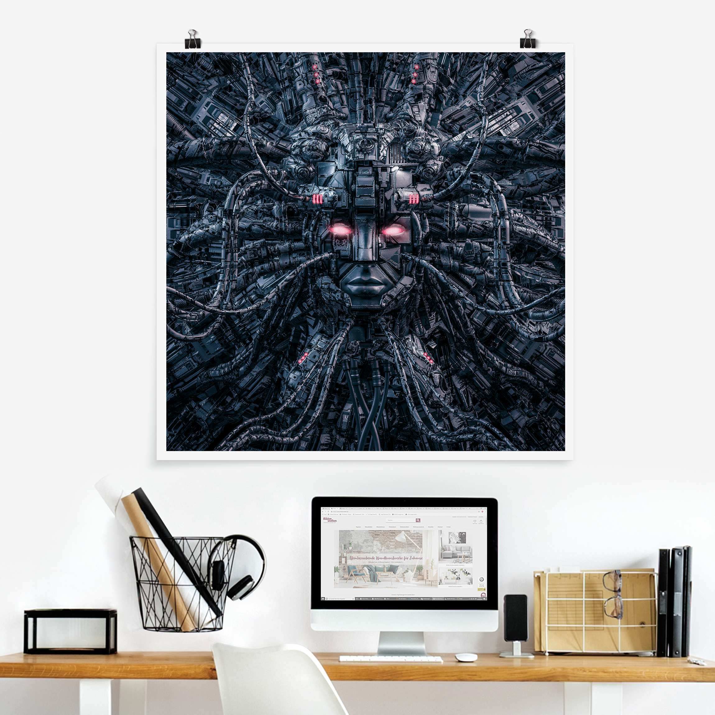 Poster Menschliche Maschine