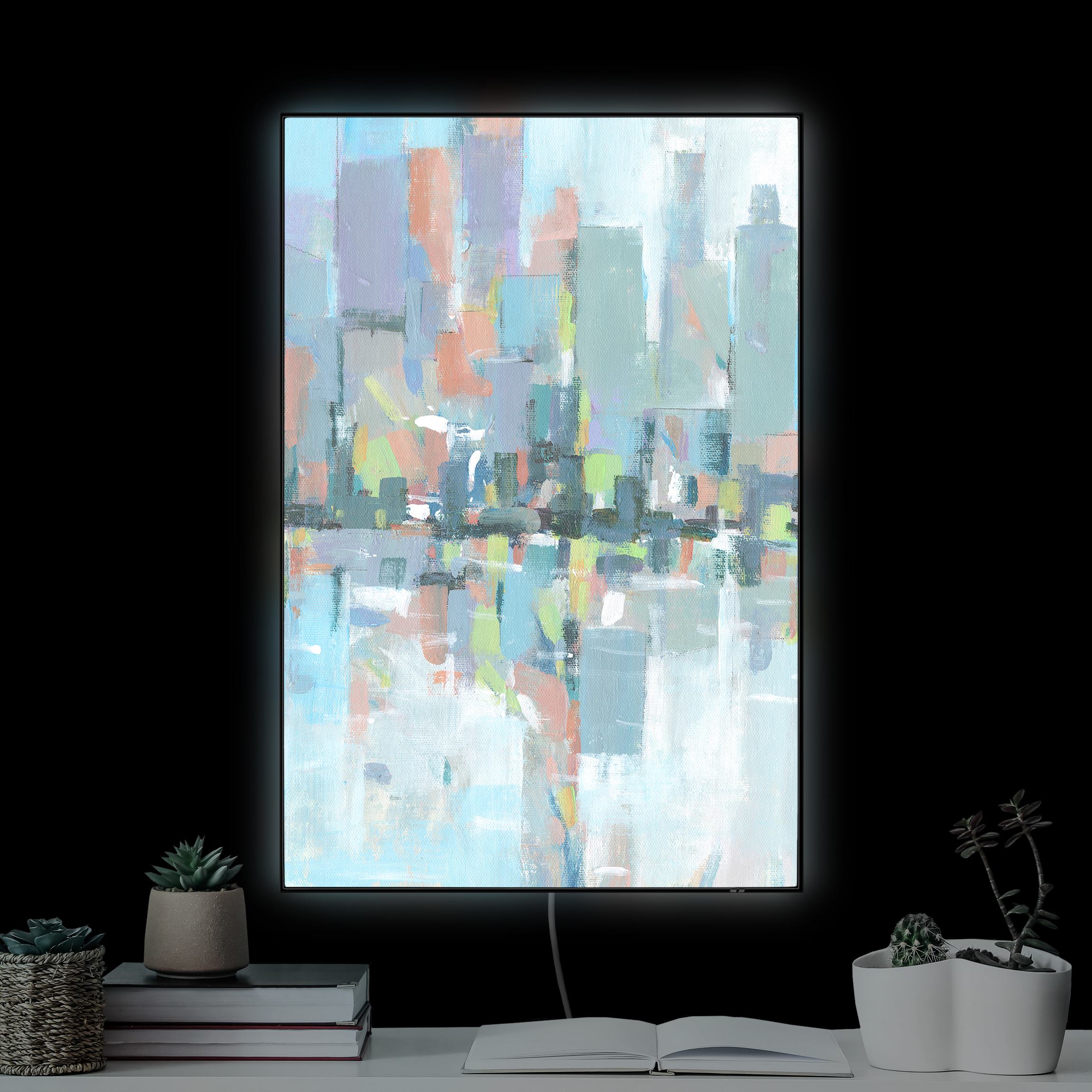 LED-Wechselbild Metro City I