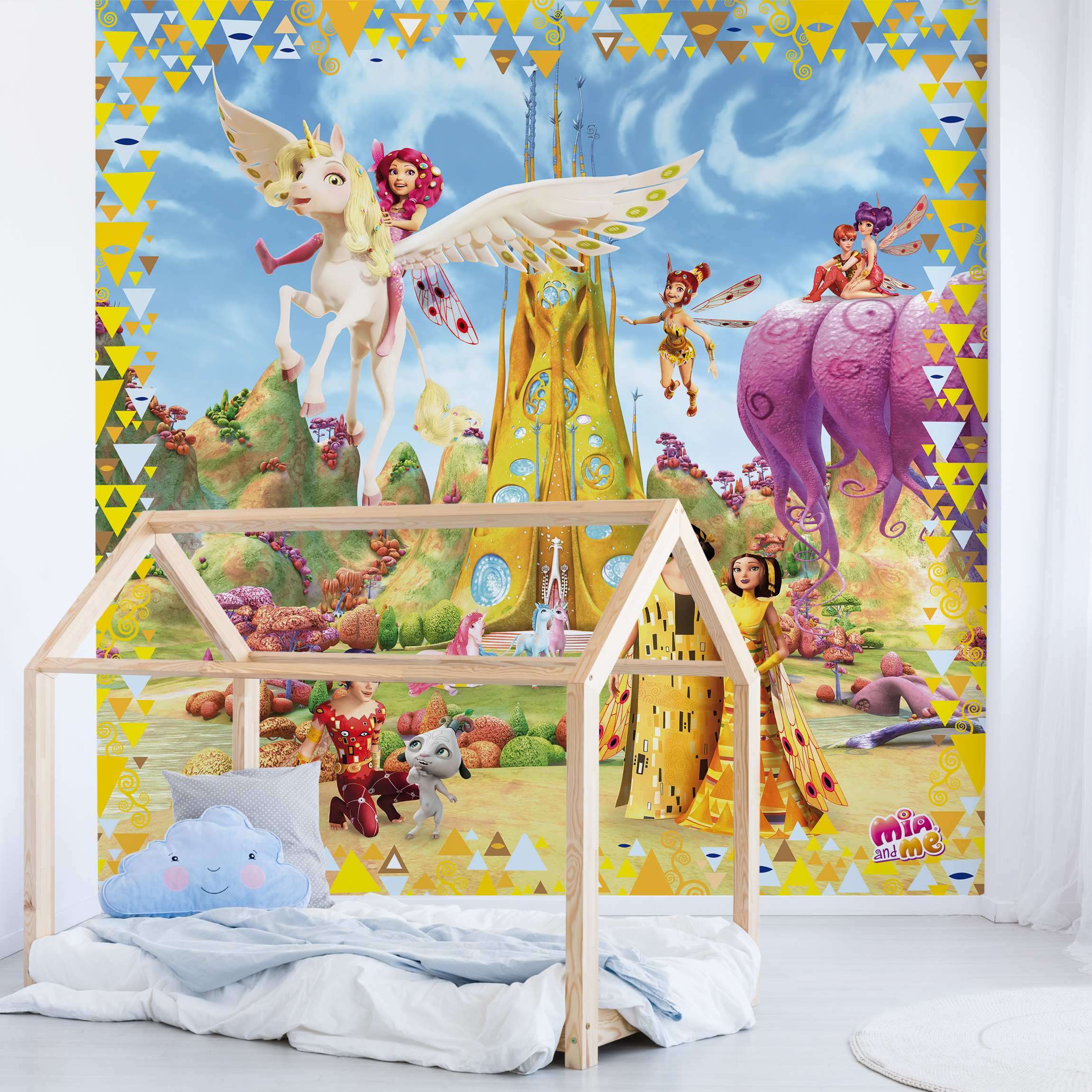 Fototapete Mia and me - bei der Königsfamilie