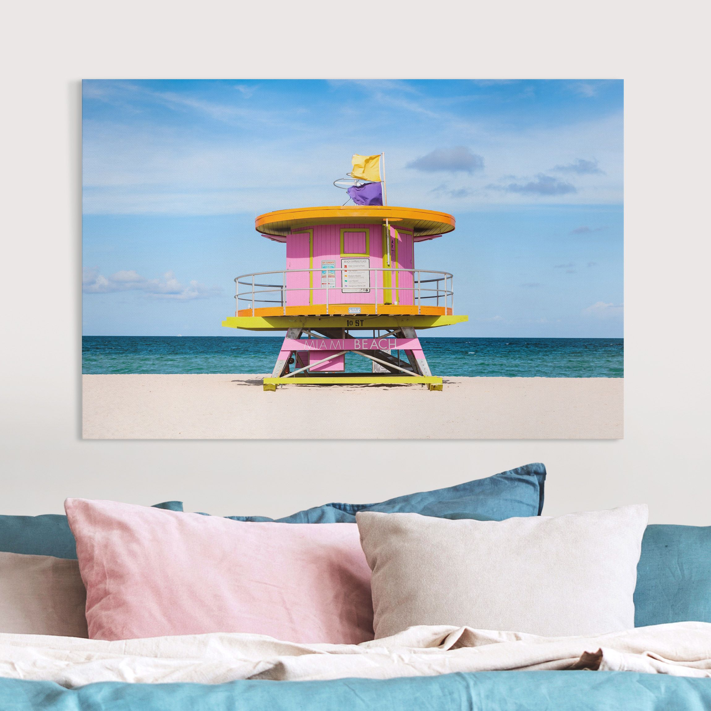 Leinwandbild Miami Beach