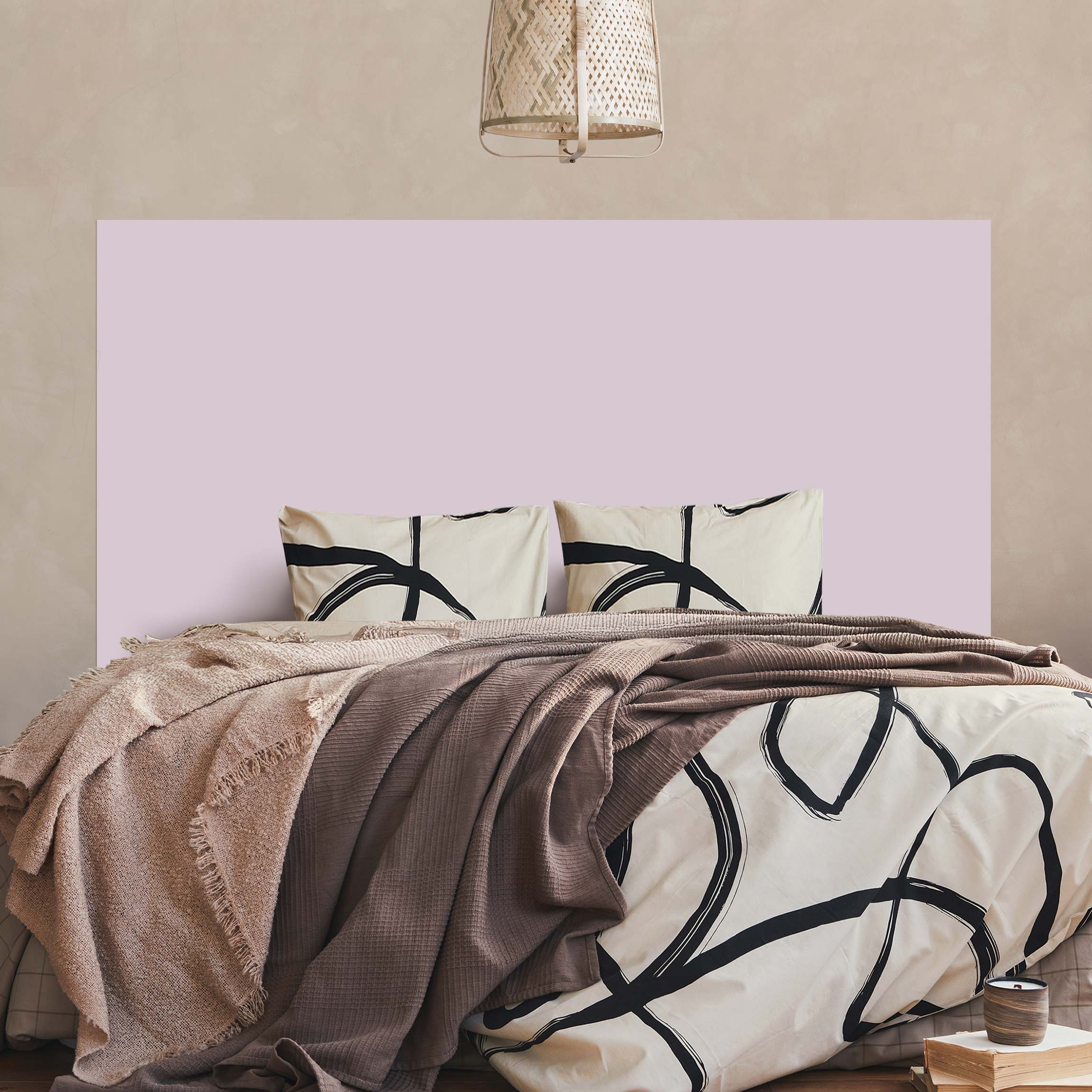 Kopfteil Bett Milky Strawberry