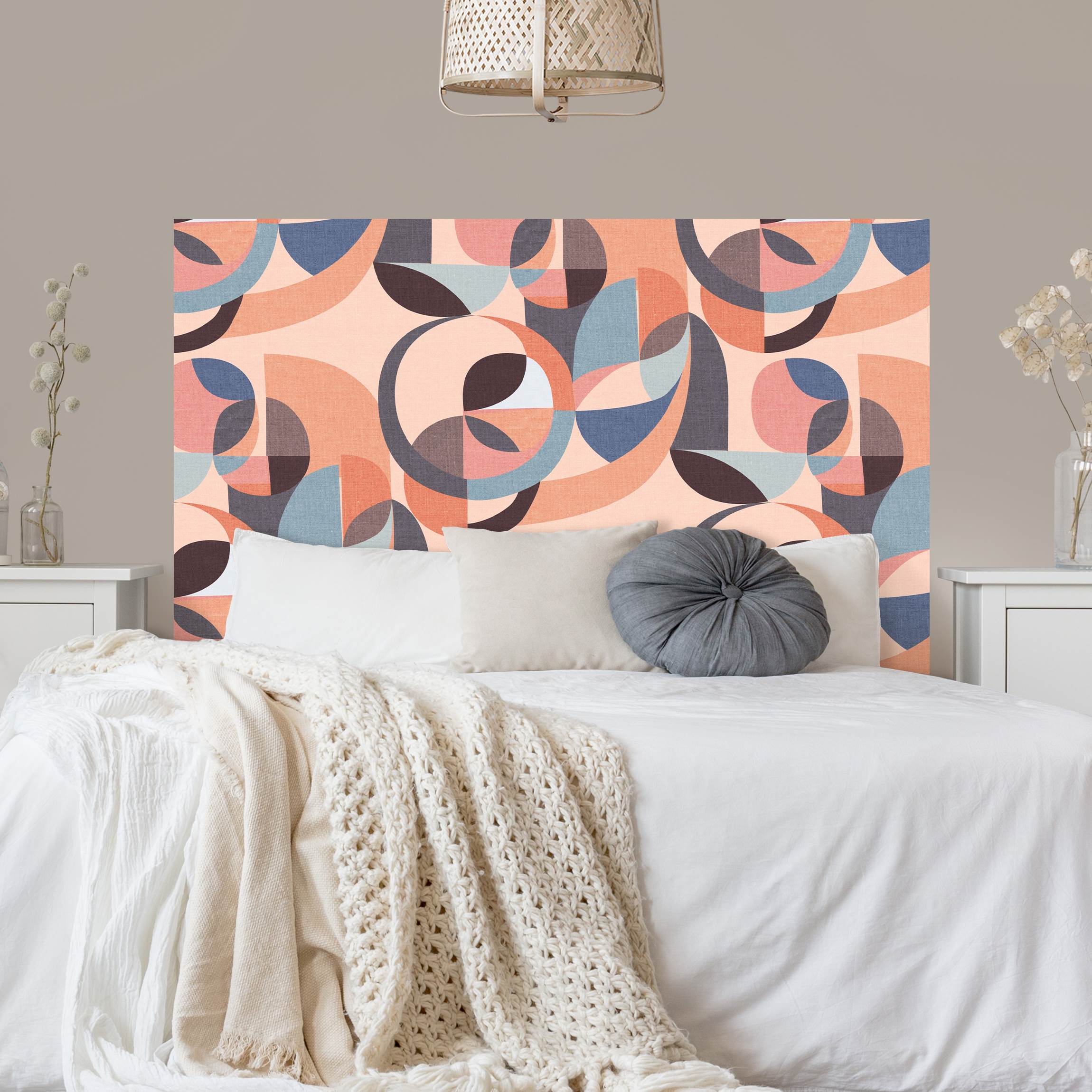 Kopfteil Bett Moderne Kreise