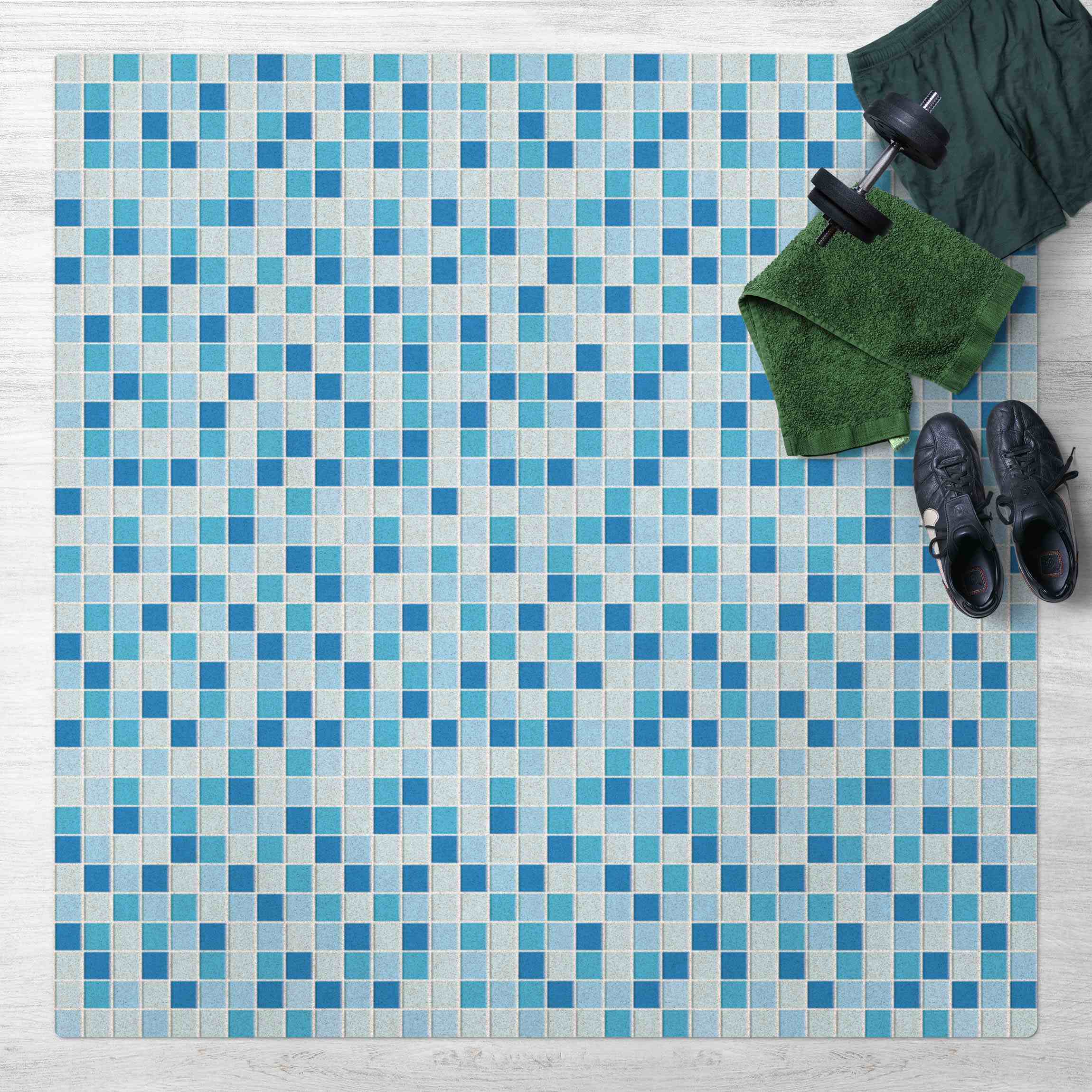 Kork-Teppich Mosaikfliesen Meeresrauschen