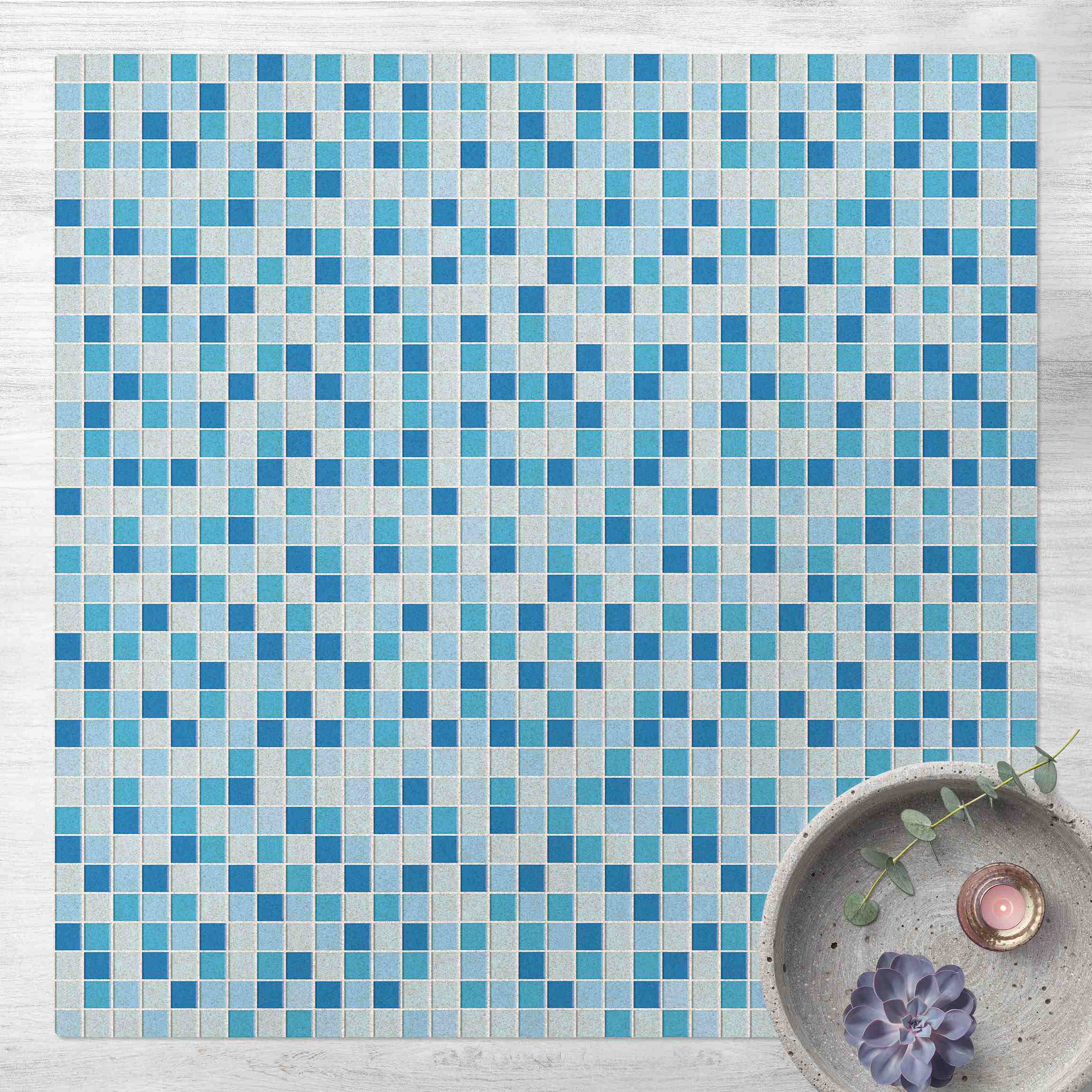 Kork-Teppich Mosaikfliesen Meeresrauschen