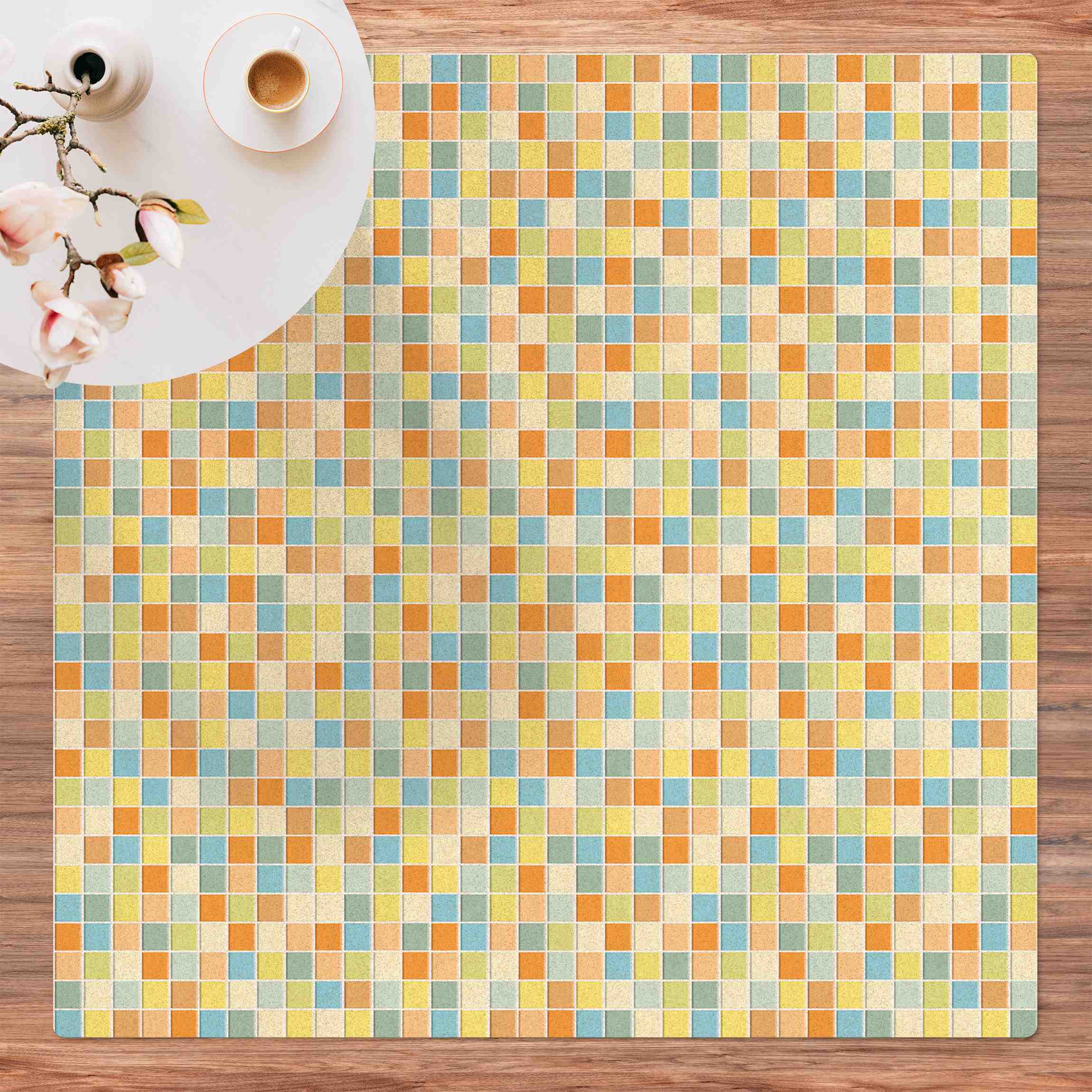 Kork-Teppich Mosaikfliesen Sommerset