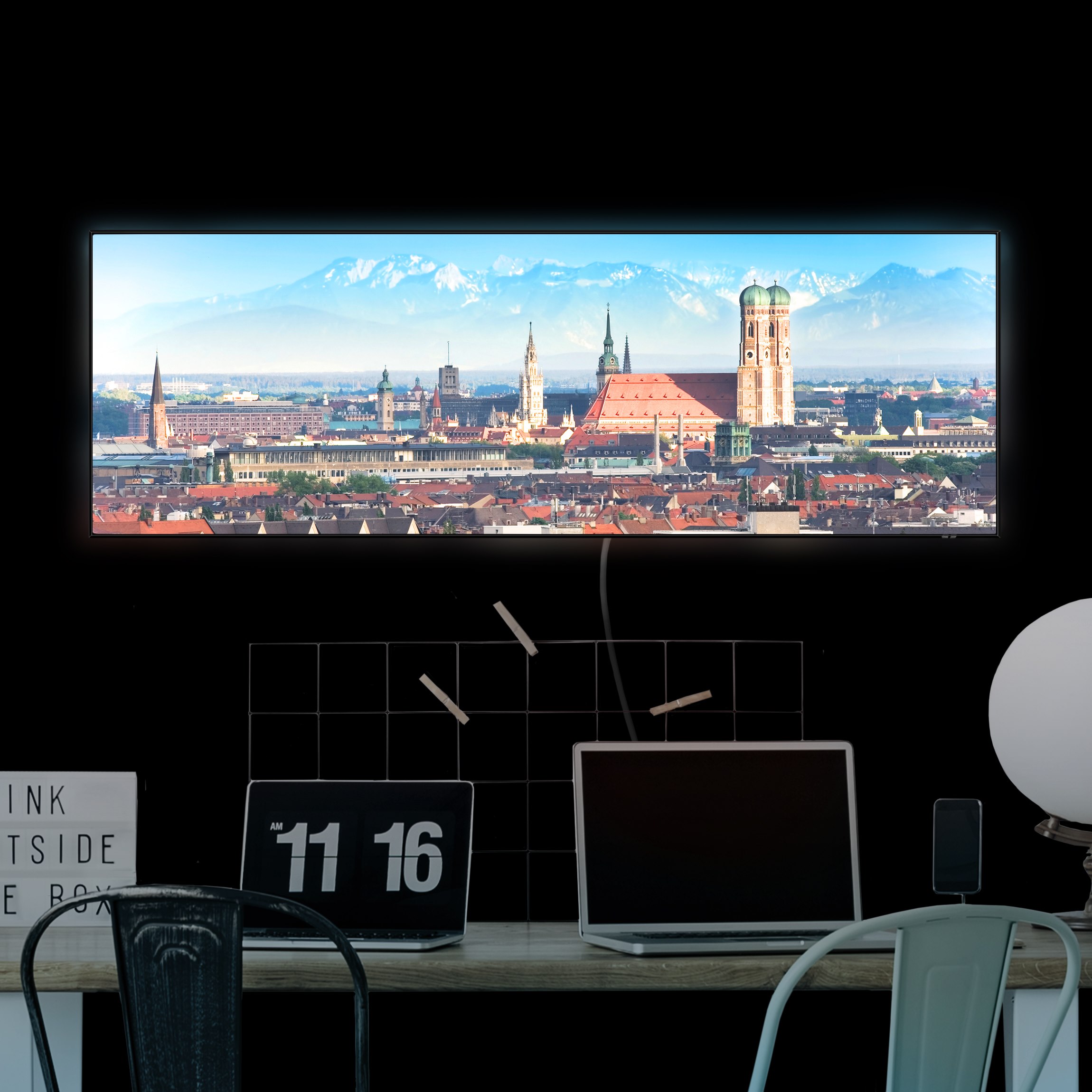 LED-Wechselbild München