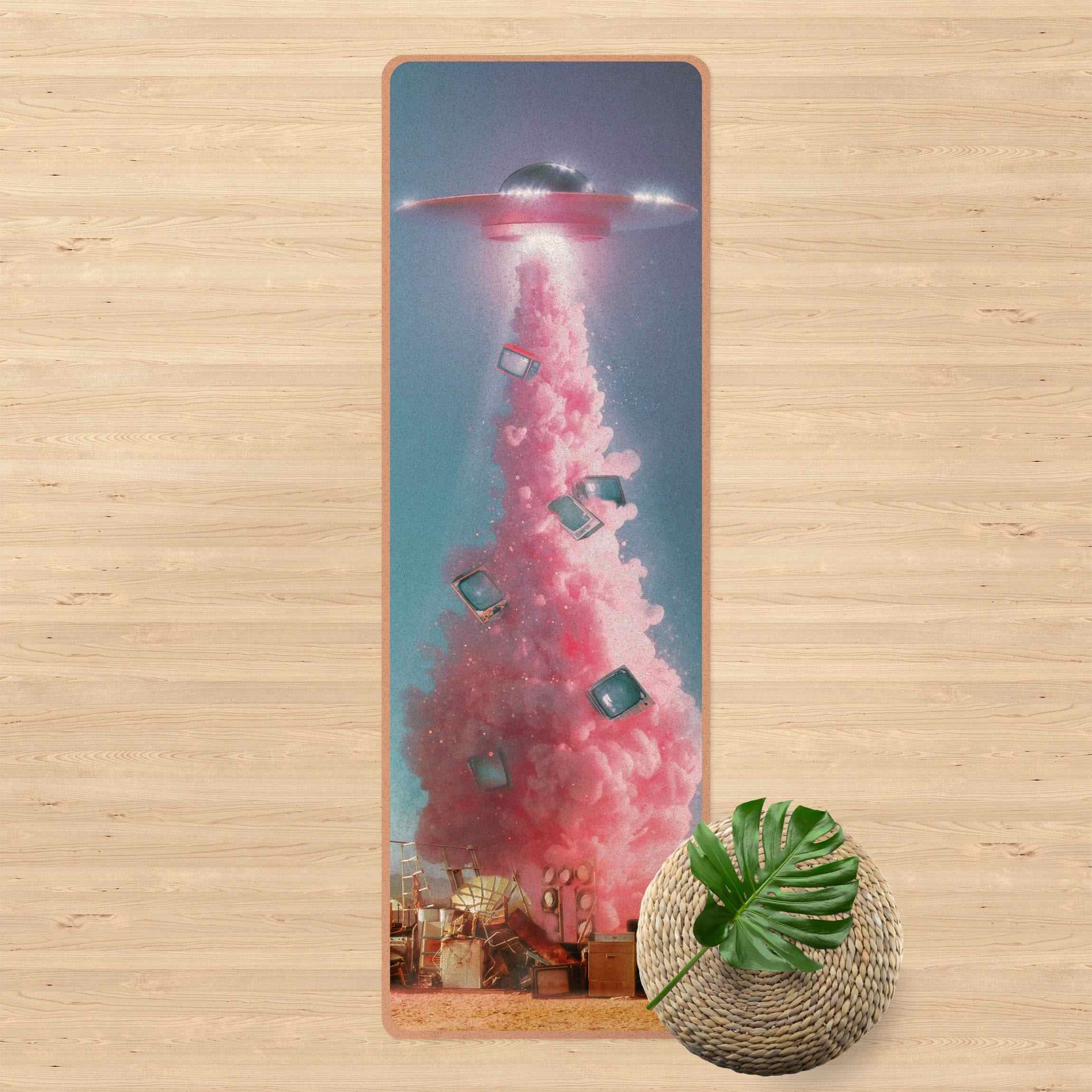 Yogamatte Kork Multimedia Ufo