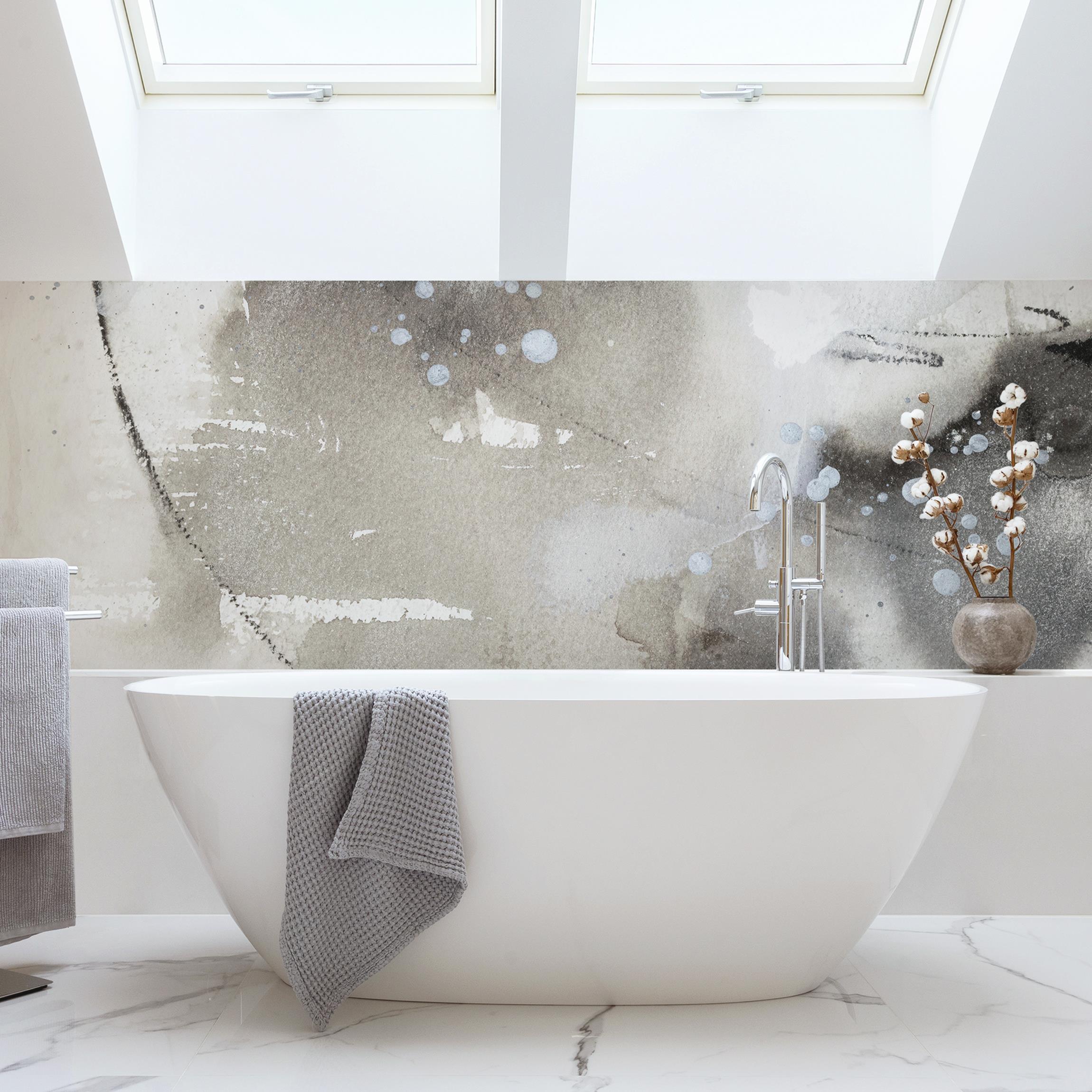 Wandverkleidung Bad Mystische Objekte I