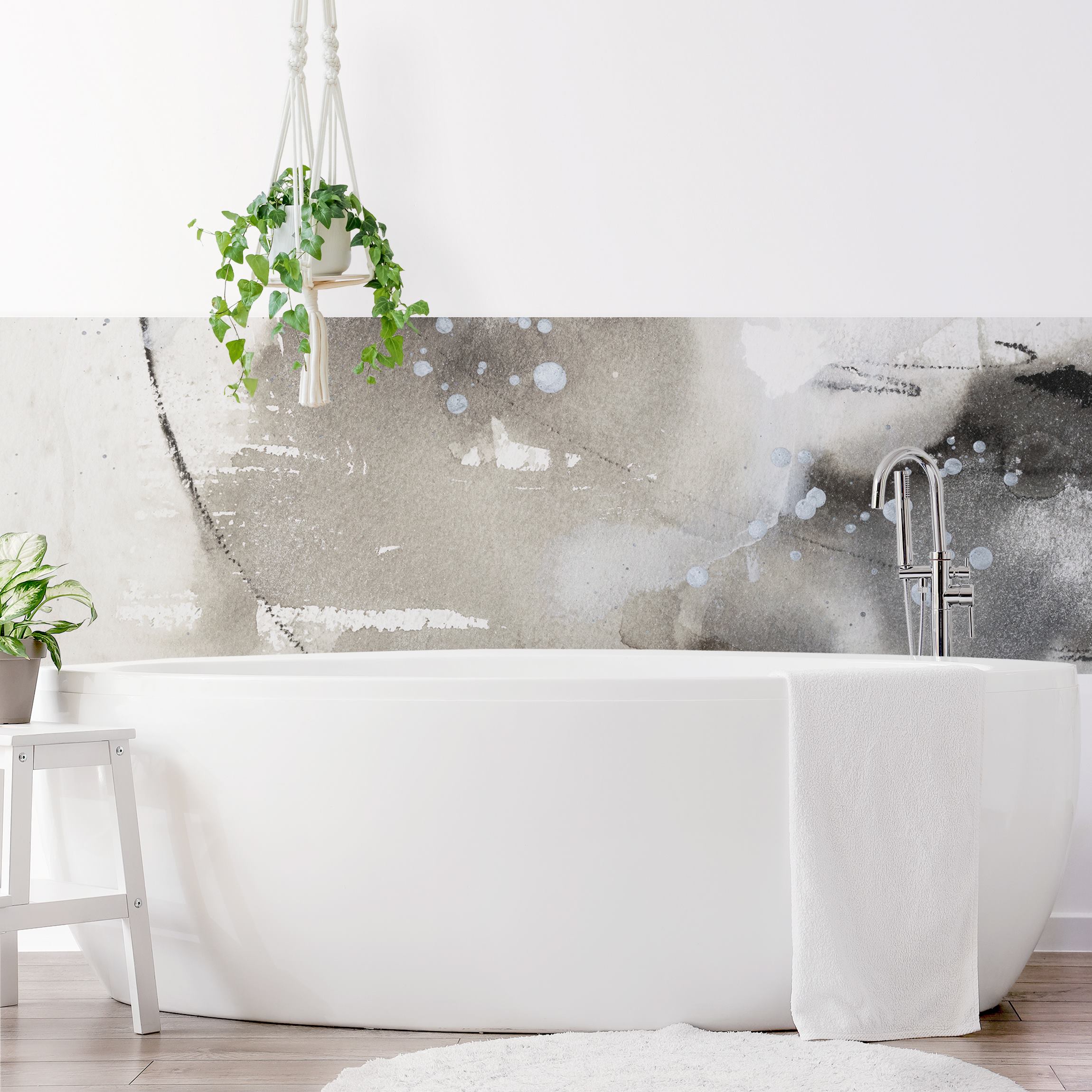 Wandverkleidung Bad Mystische Objekte I