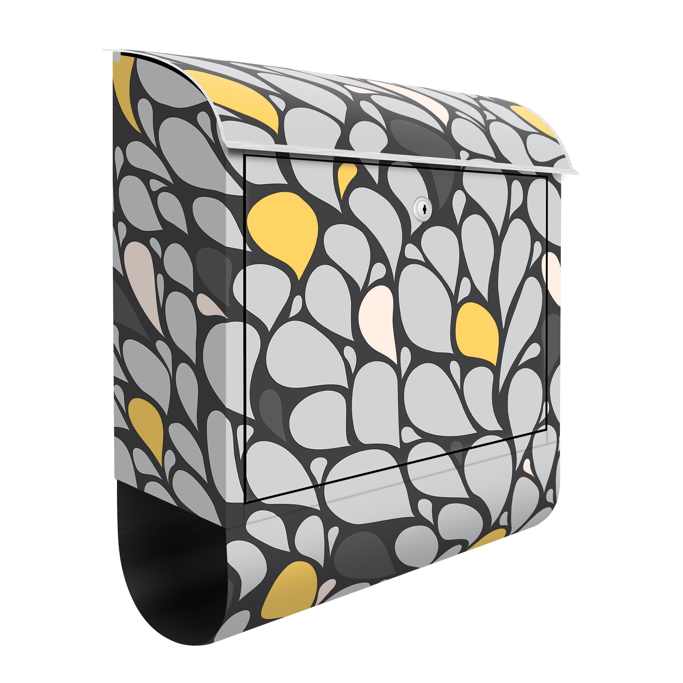 Briefkasten Natürliches Muster Tropfen klein und groß