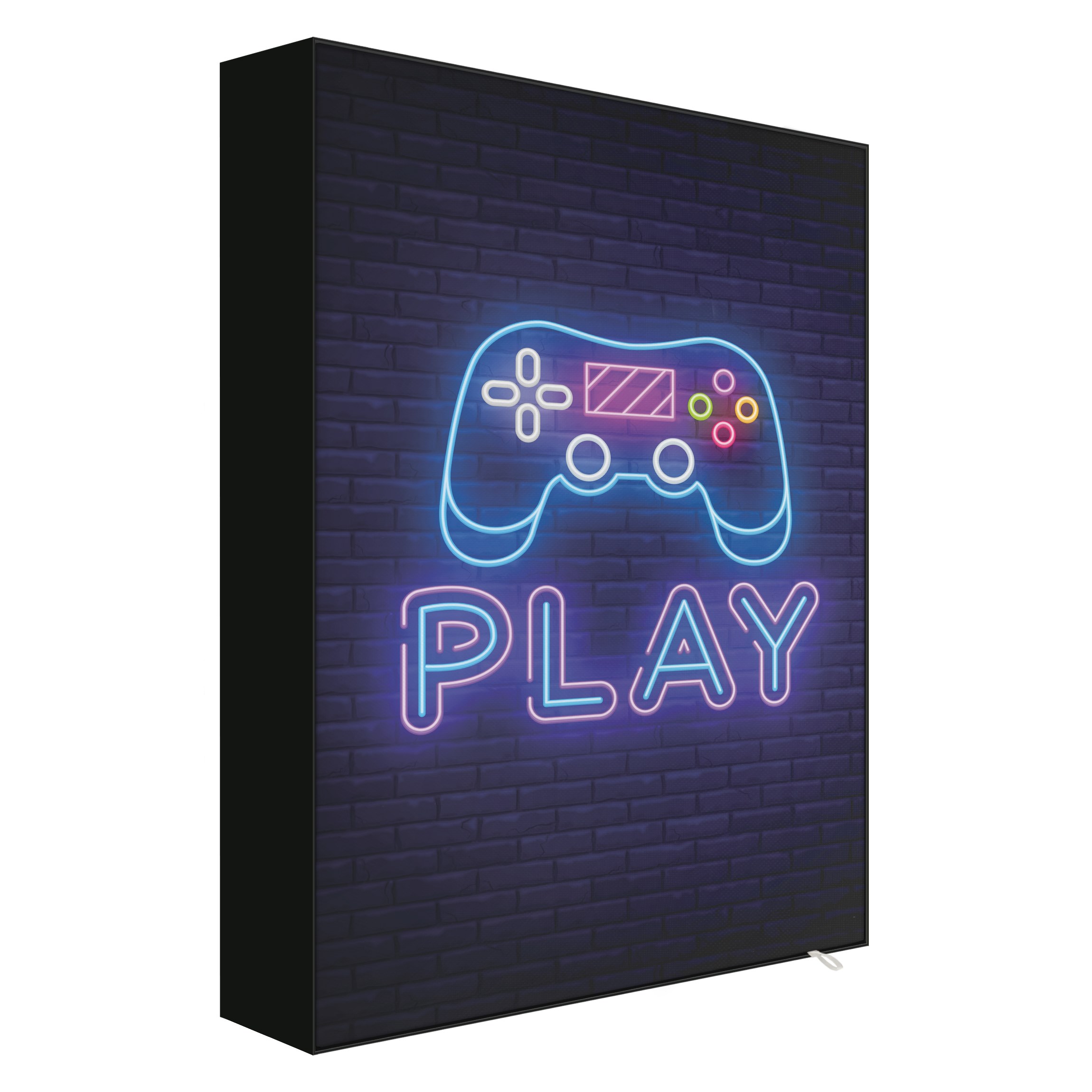 Akustik-Wechselbild Neon Gaming Controller