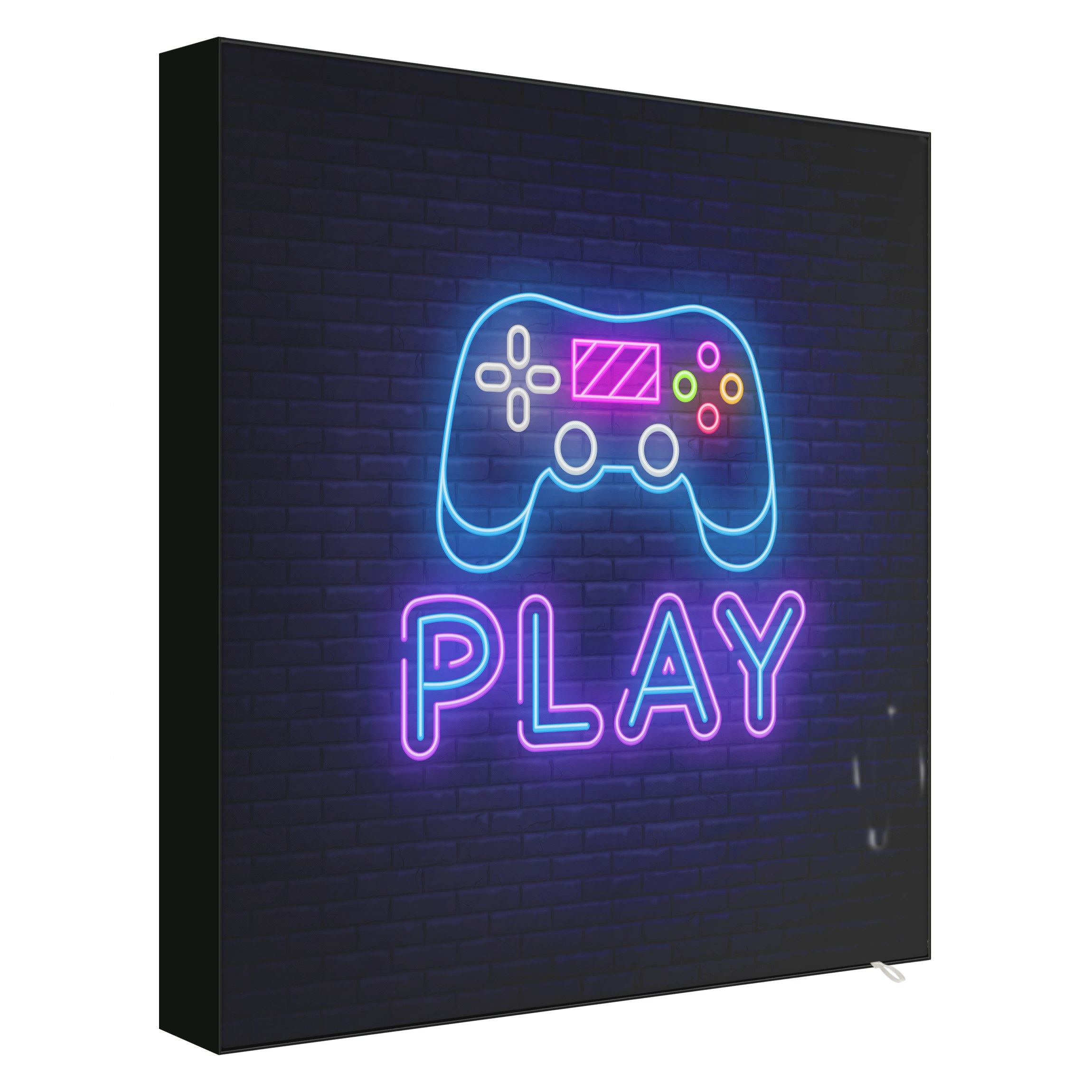 Wechselbild Neon Gaming Controller