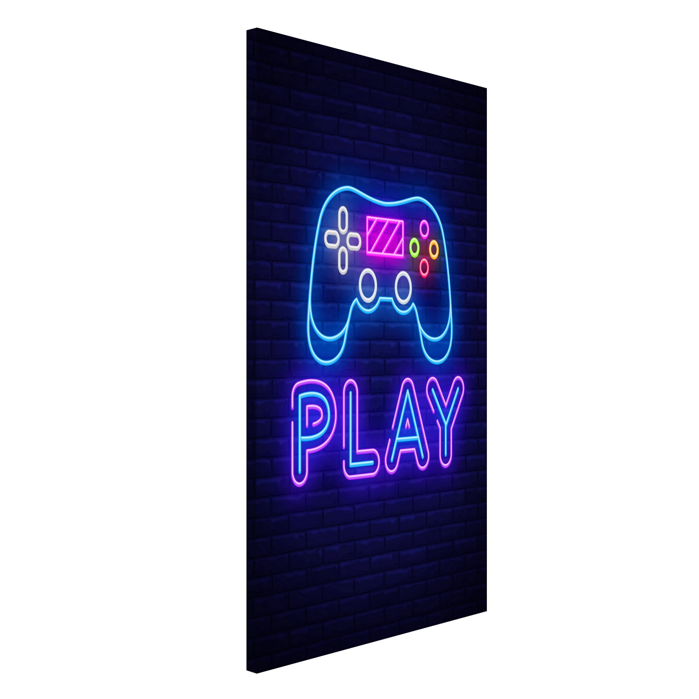 Magnettafel Neon Gaming Controller